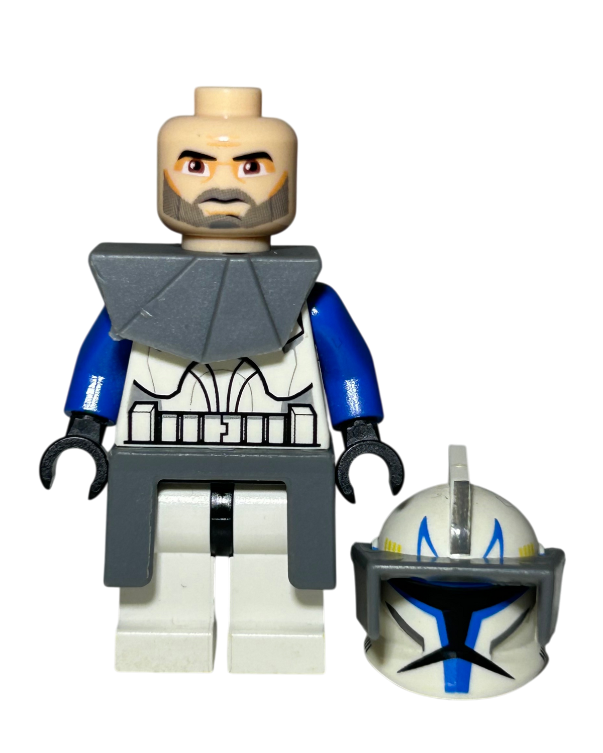 Clone Captain Rex Phase 1 SW0194 LEGO Star Wars Minifigur Detailansicht brick2d2