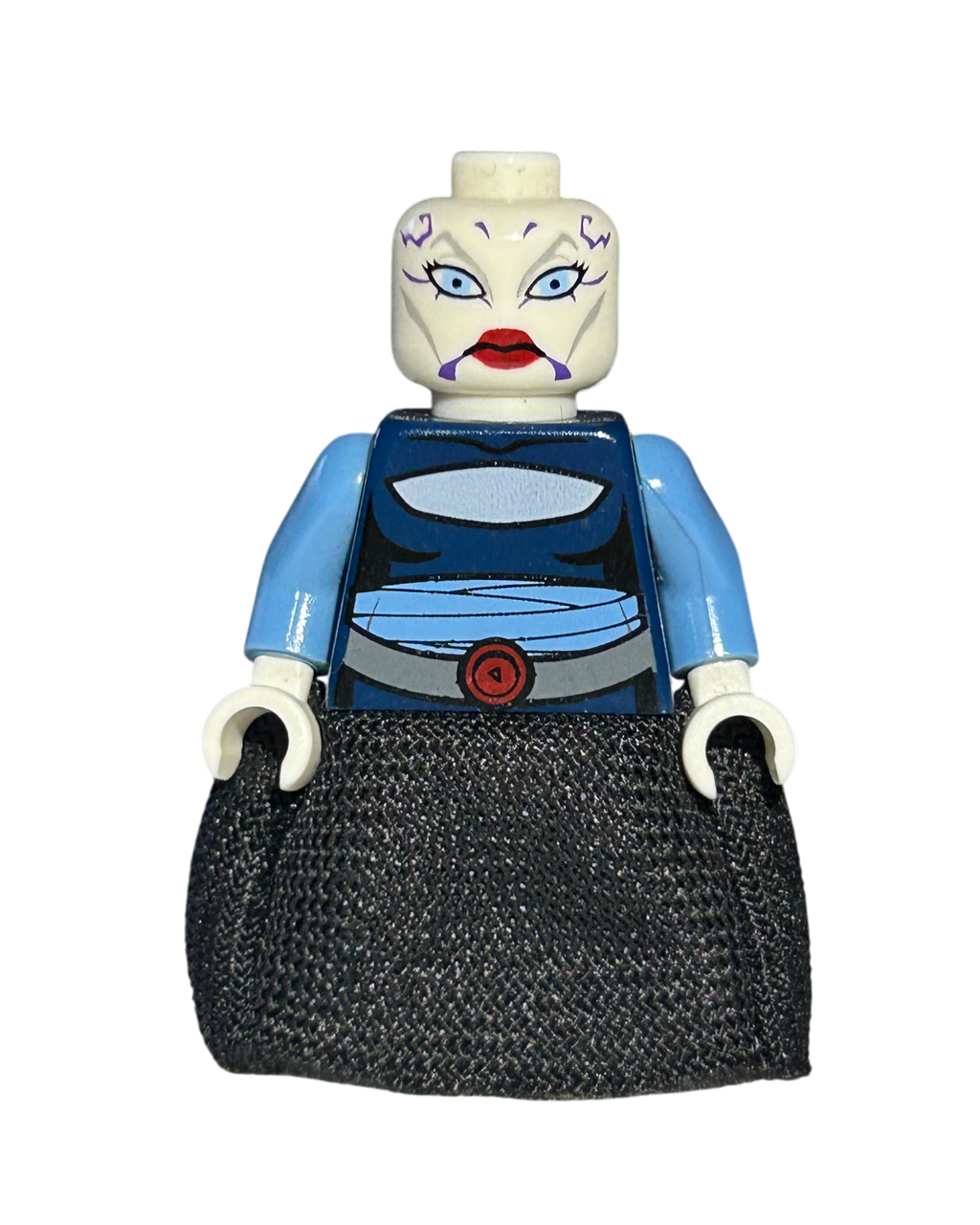 Lego Star Wars Minifigur Assajj Ventress Clone Wars SW0195 Vorderansicht brick2d2