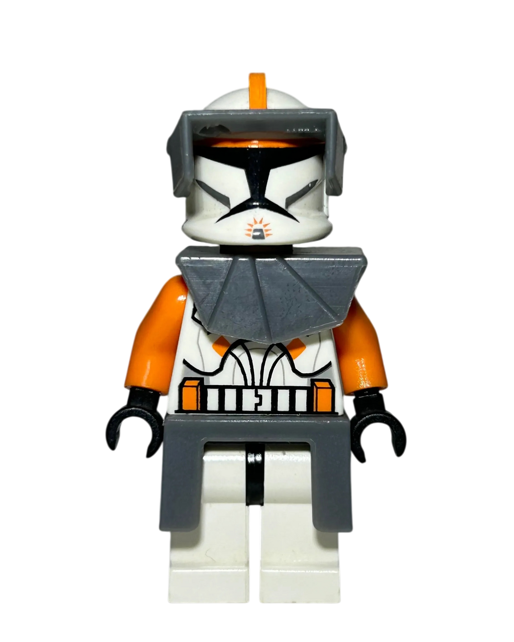 Commander Cody SW0196 LEGO Star Wars Minifigur Phase 1 Vorderansicht brick2d2