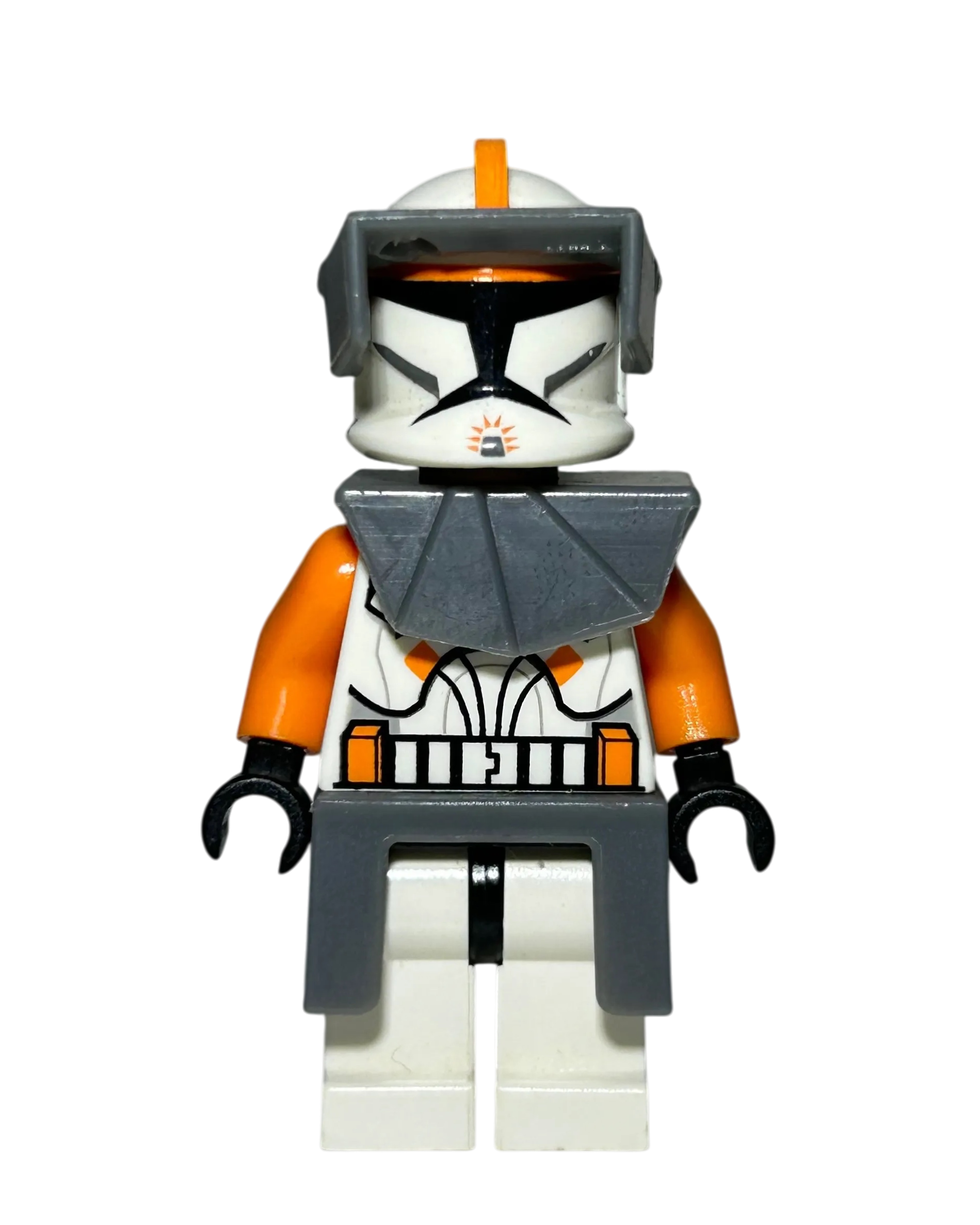 Commander Cody SW0196 LEGO Star Wars Minifigur Phase 1 Vorderansicht brick2d2