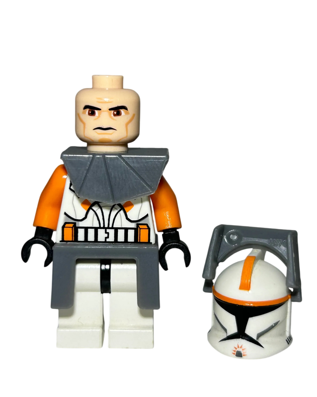 Commander Cody SW0196 LEGO Star Wars Minifigur Phase 1 Detailansicht brick2d2