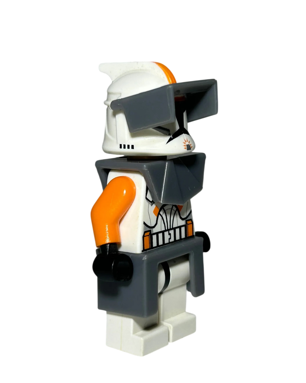 Commander Cody SW0196 LEGO Star Wars Minifigur Phase 1 Seitenansicht links brick2d2