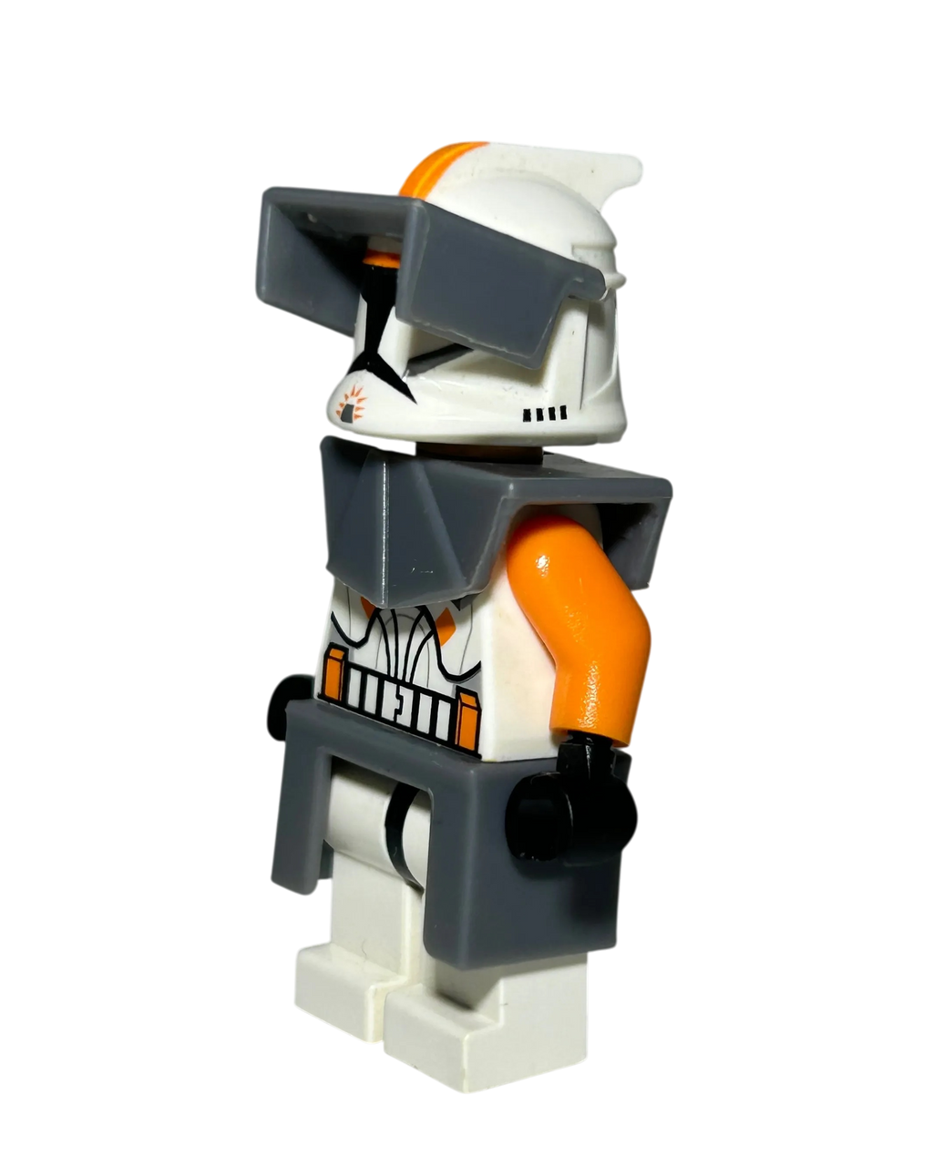Commander Cody SW0196 LEGO Star Wars Minifigur Phase 1 Seitenansicht rechts brick2d2