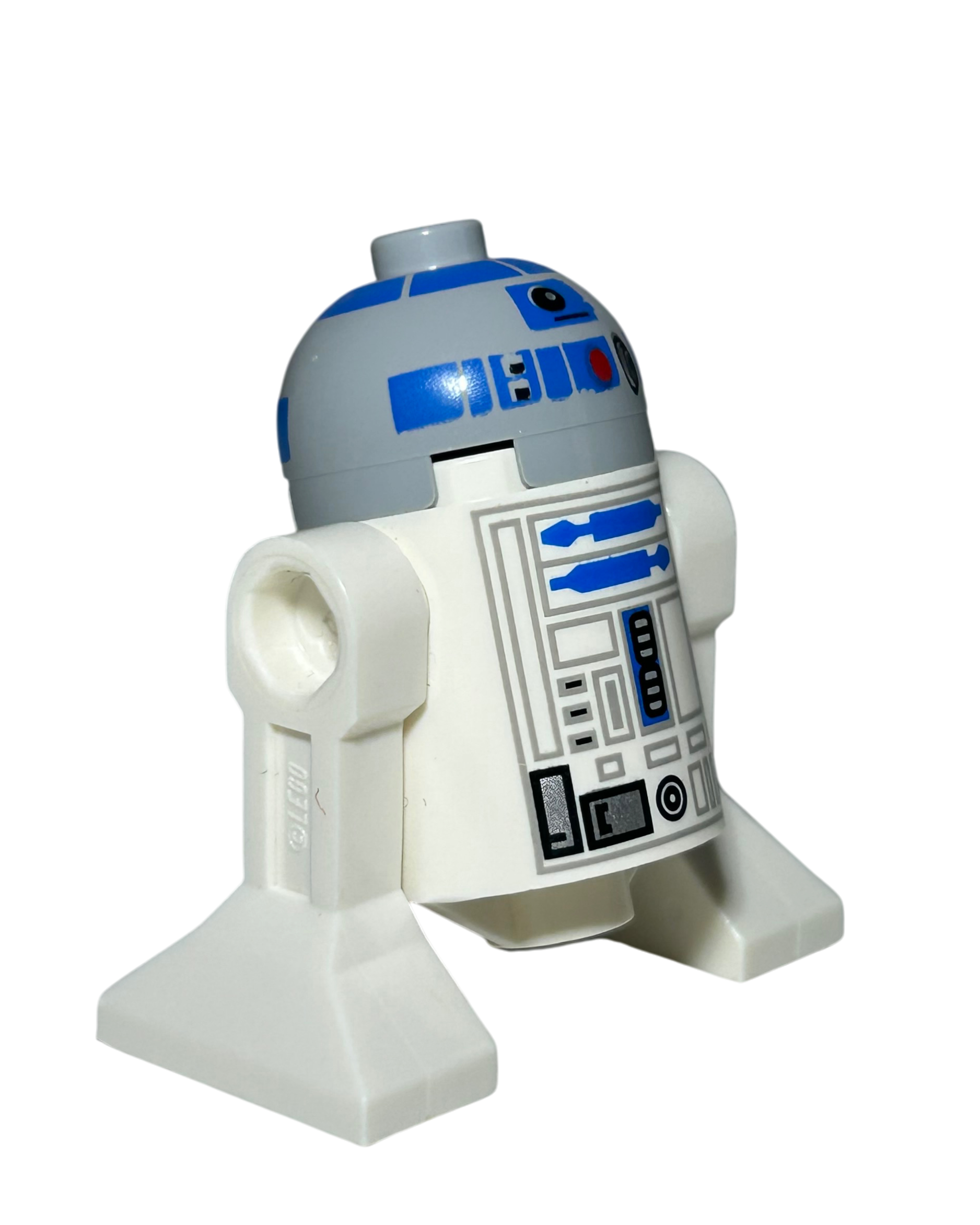 R2-D2 Clone Wars SW0217 LEGO Star Wars Minifigur Seitenansicht links brick2d2