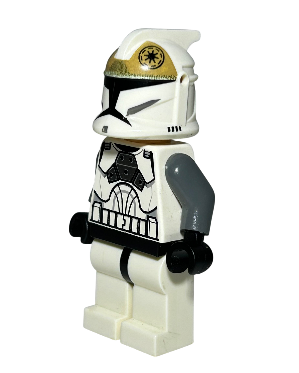 Clone Trooper Gunner Phase 1 SW0221 LEGO Star Wars Minifigur Seitenansicht rechts brick2d2