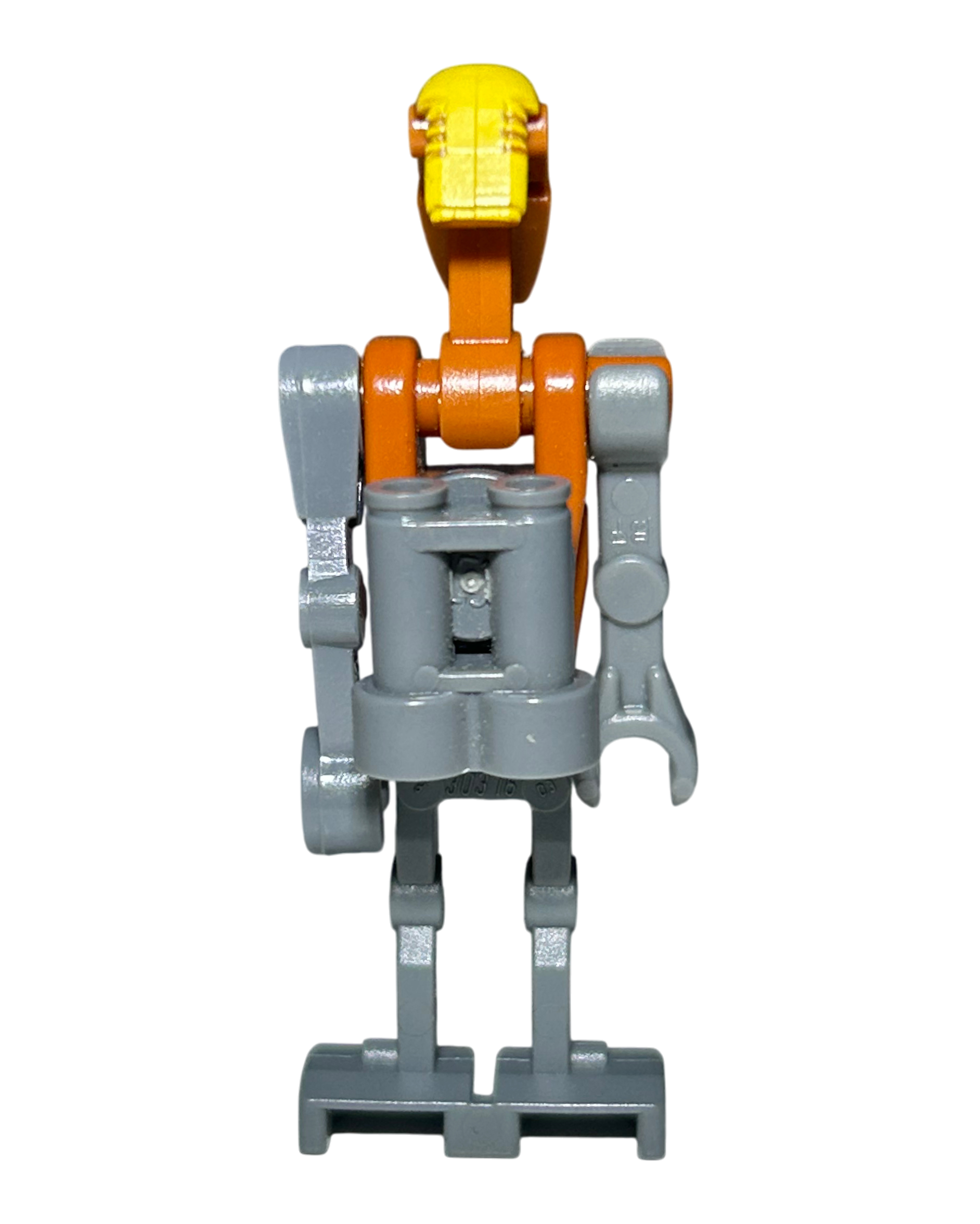LEGO Star Wars Minifigur Rocket Commander Droid SW0227 Rückansicht brick2d2