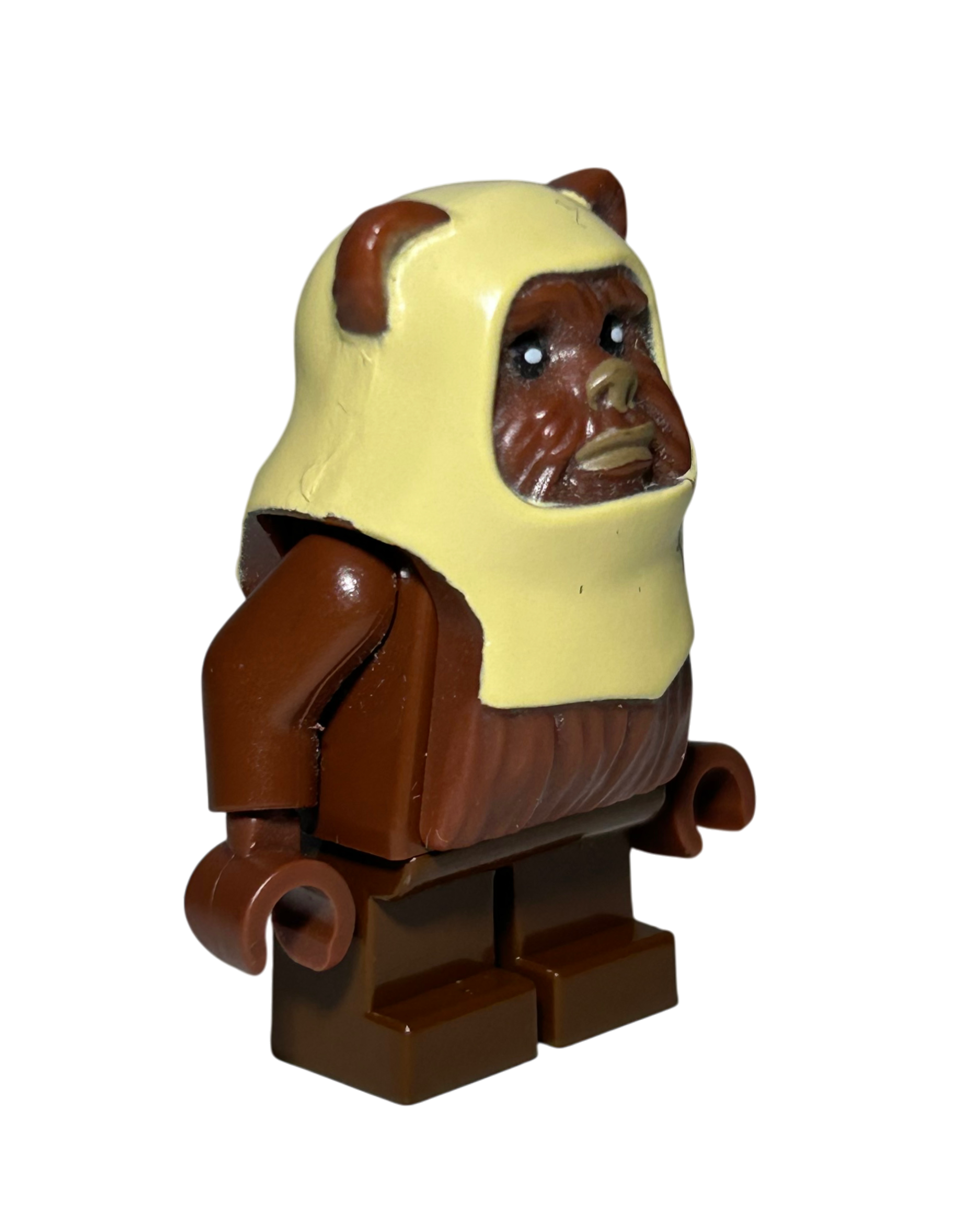 Paploo Ewok SW0238 LEGO Star Wars Minifigur Seitenansicht links brick2d2