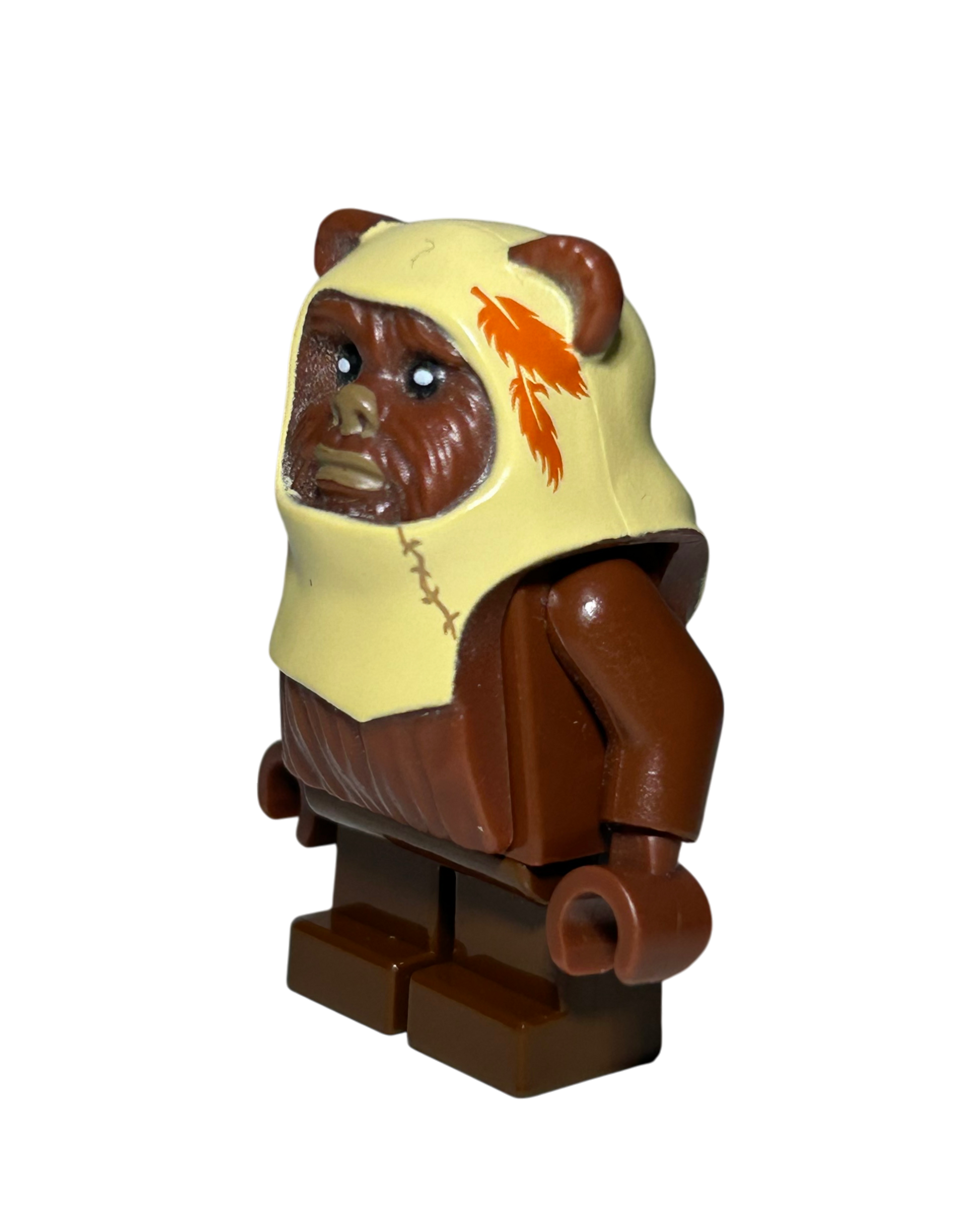 Paploo Ewok SW0238 LEGO Star Wars Minifigur Seitenansicht rechts brick2d2