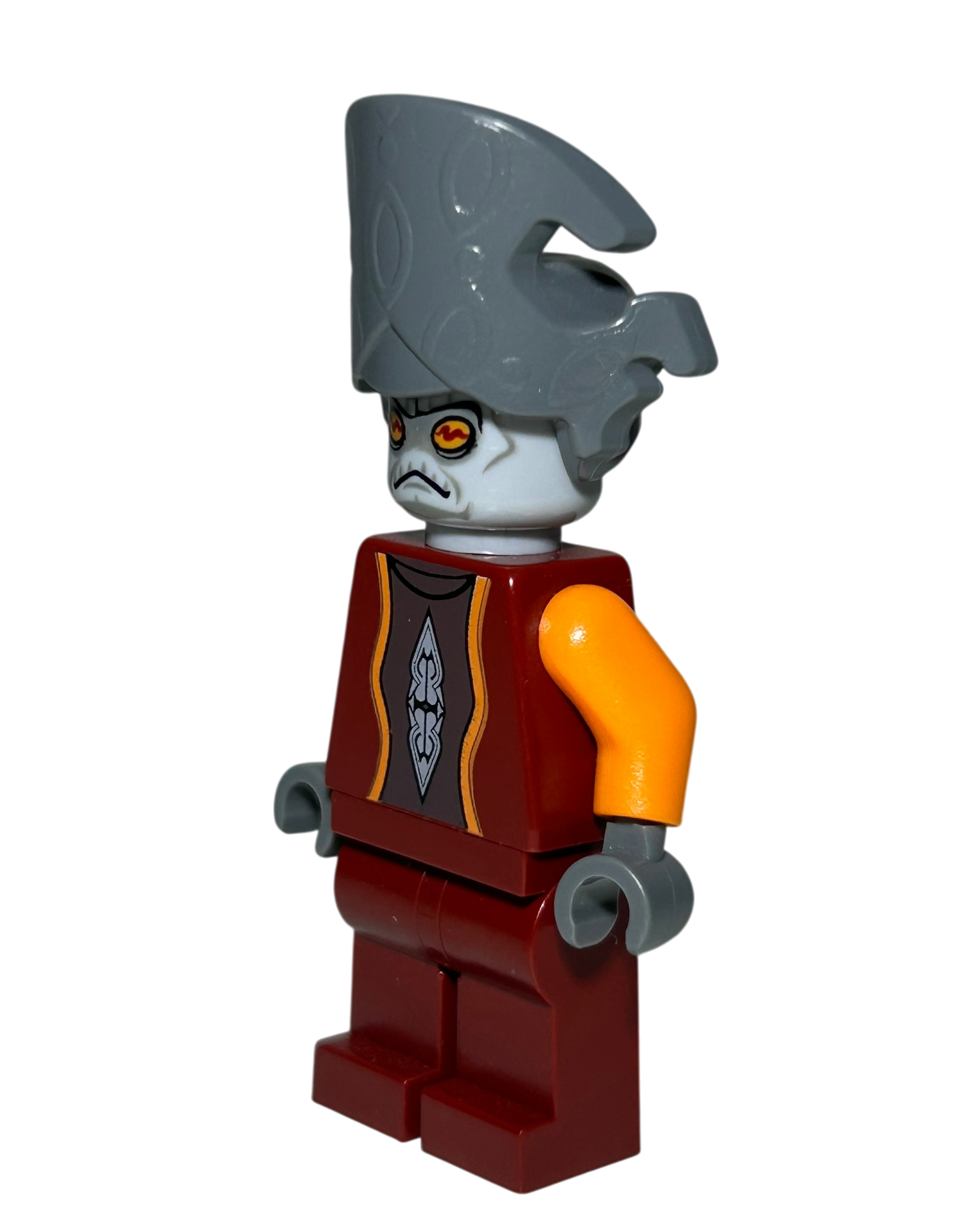 Nute Gunray SW0242 LEGO Star Wars Minifigur Seitenansicht rechts brick2d2