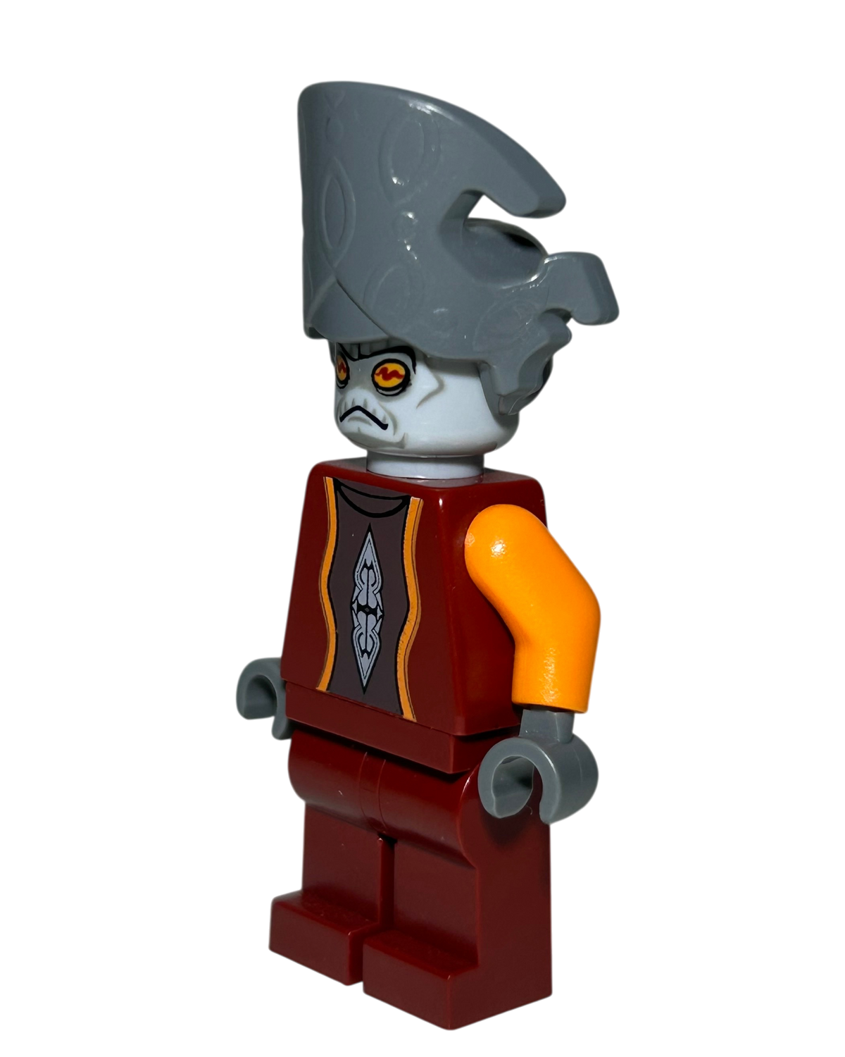 Nute Gunray SW0242 LEGO Star Wars Minifigur Seitenansicht rechts brick2d2