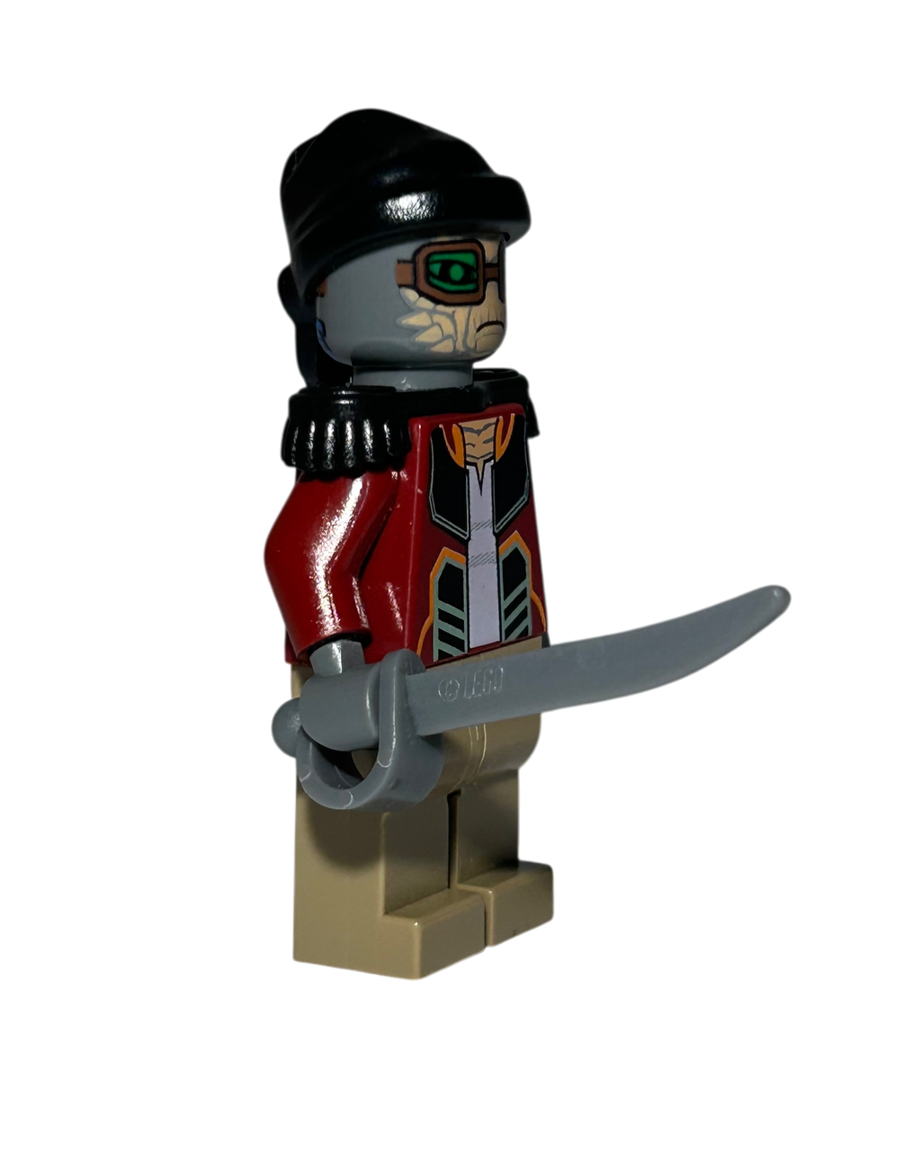 Hondo Ohnaka SW0246 LEGO Star Wars Minifigur Seitenansicht