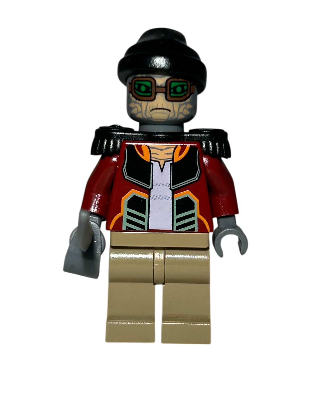 Hondo Ohnaka SW0246 LEGO Star Wars Minifigur Vorderansicht