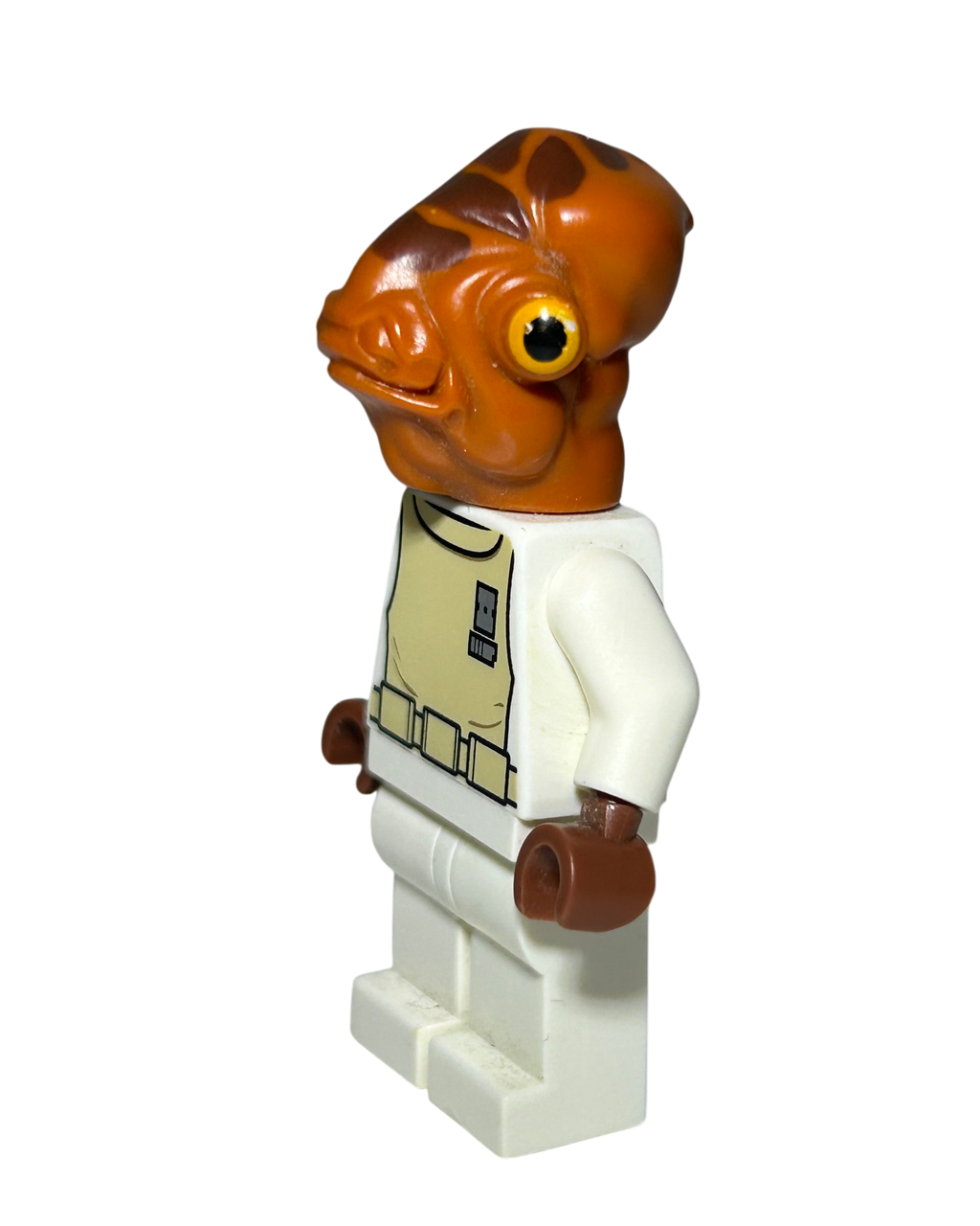 Admiral Ackbar SW0247 LEGO Star Wars Minifigur Seitenansicht rechts brick2d2