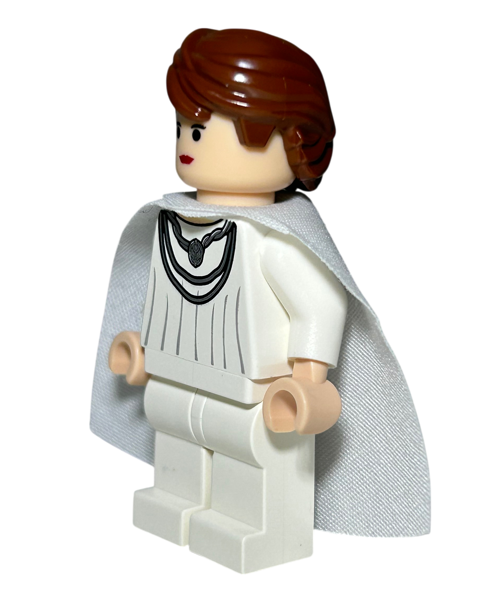 Lego Star Wars Minifigur Mon Mothma SW0249 Seitenansicht rechts brick2d2