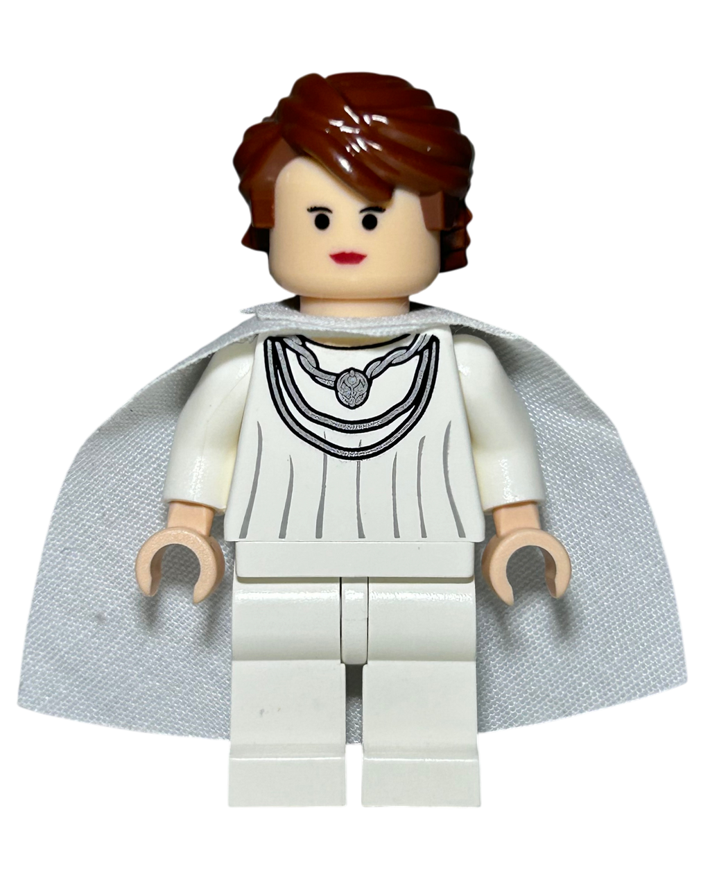 Lego Star Wars Minifigur Mon Mothma SW0249 Vorderansicht brick2d2