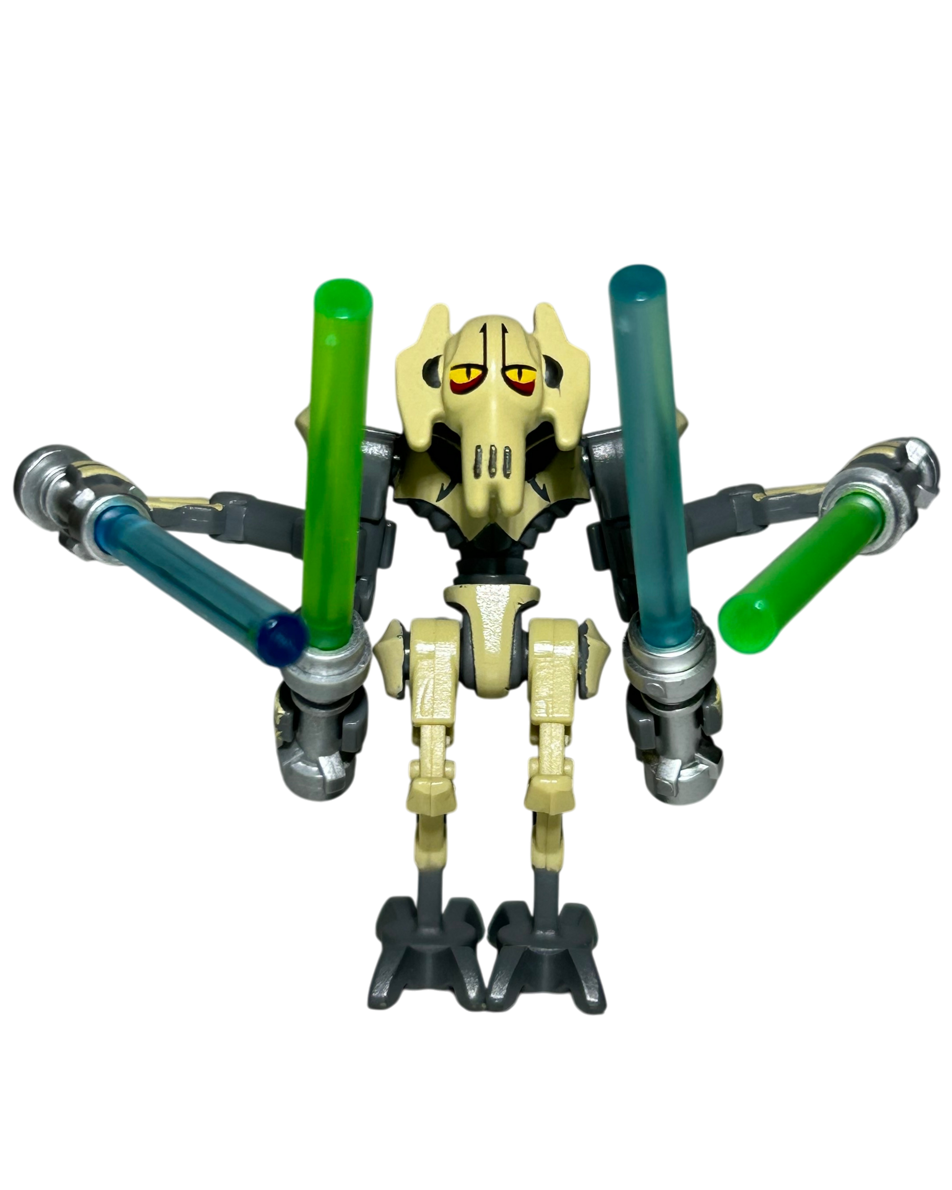 Lego Star Wars Minifigur General Grievous SW0254 Vorderansicht brick2d2