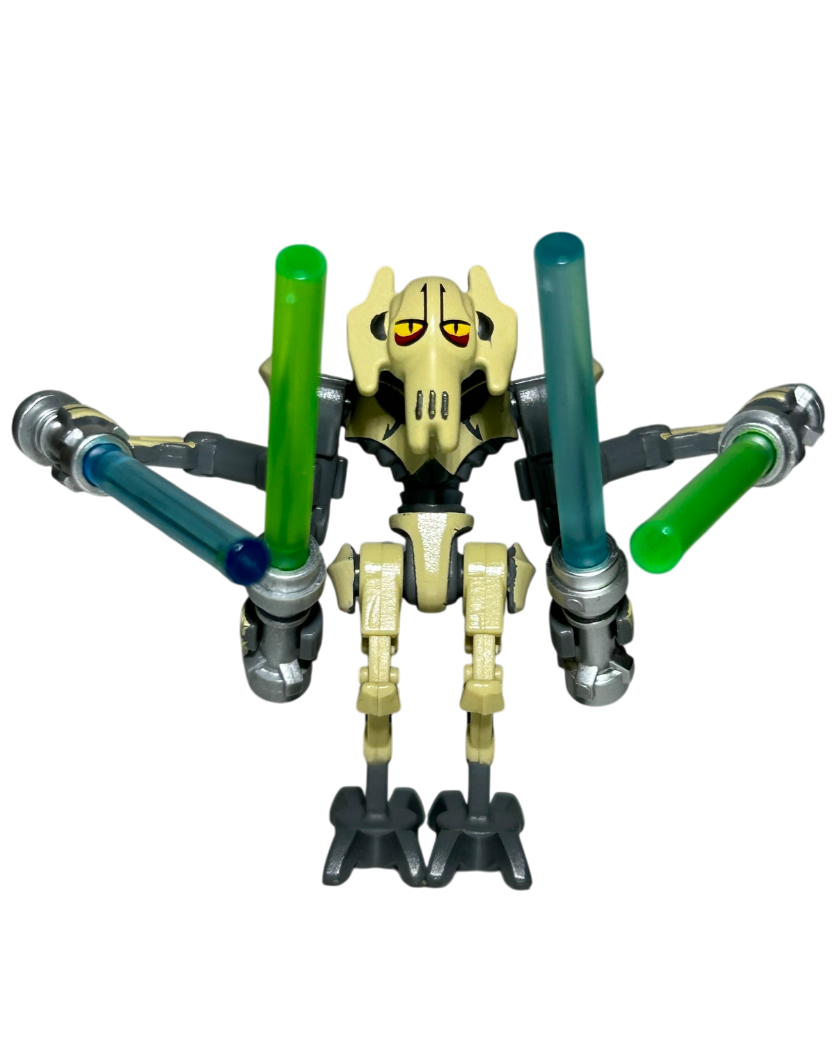 Lego Star Wars Minifigur General Grievous SW0254 Vorderansicht brick2d2