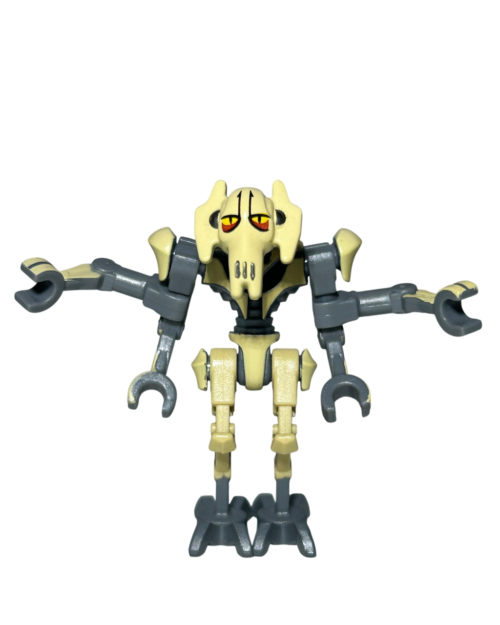 Lego Star Wars Minifigur General Grievous SW0254 Vorderansicht brick2d2