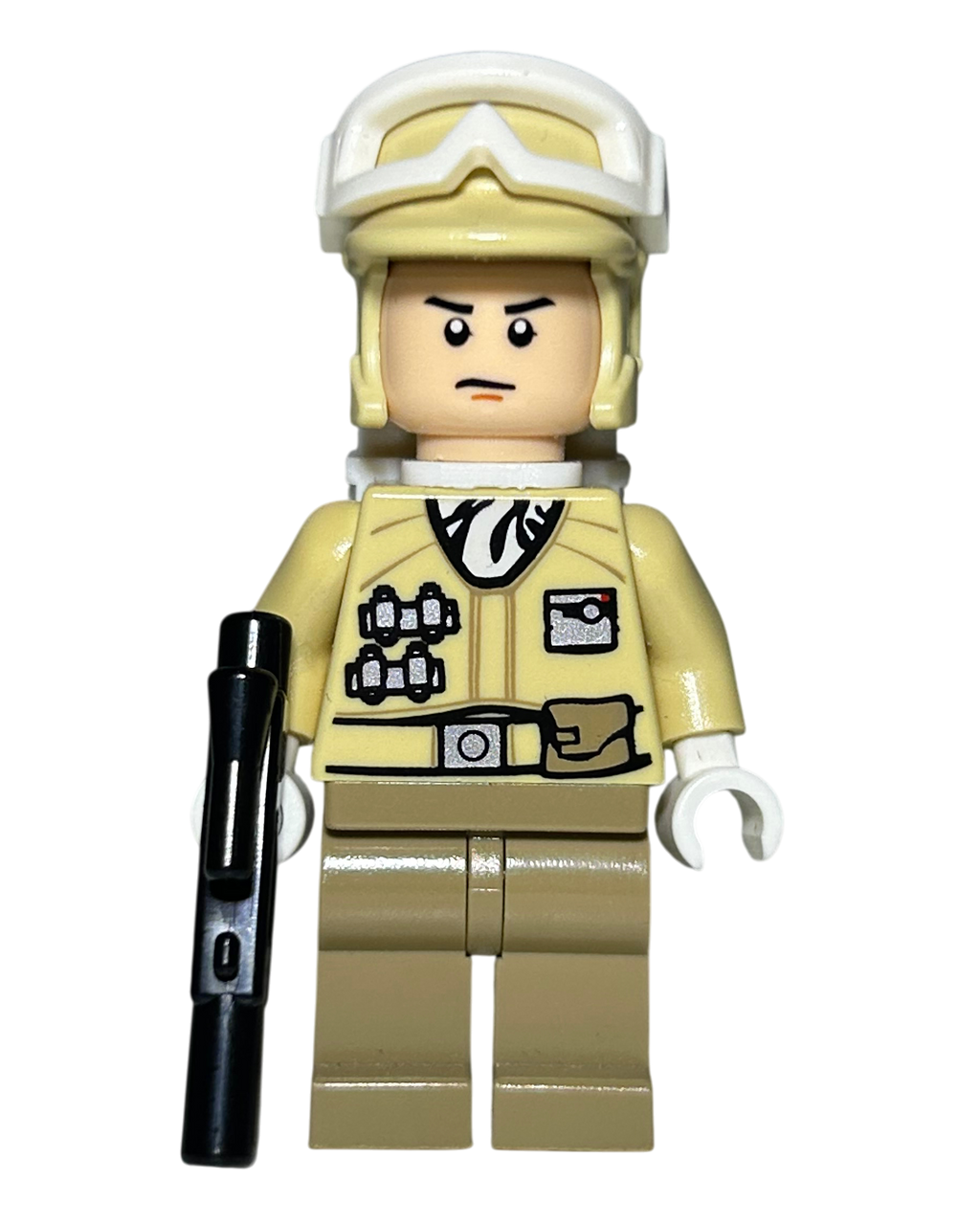 Lego Star Wars Minifigur Hoth Rebel Trooper SW0259 Vorderansicht brick2d2