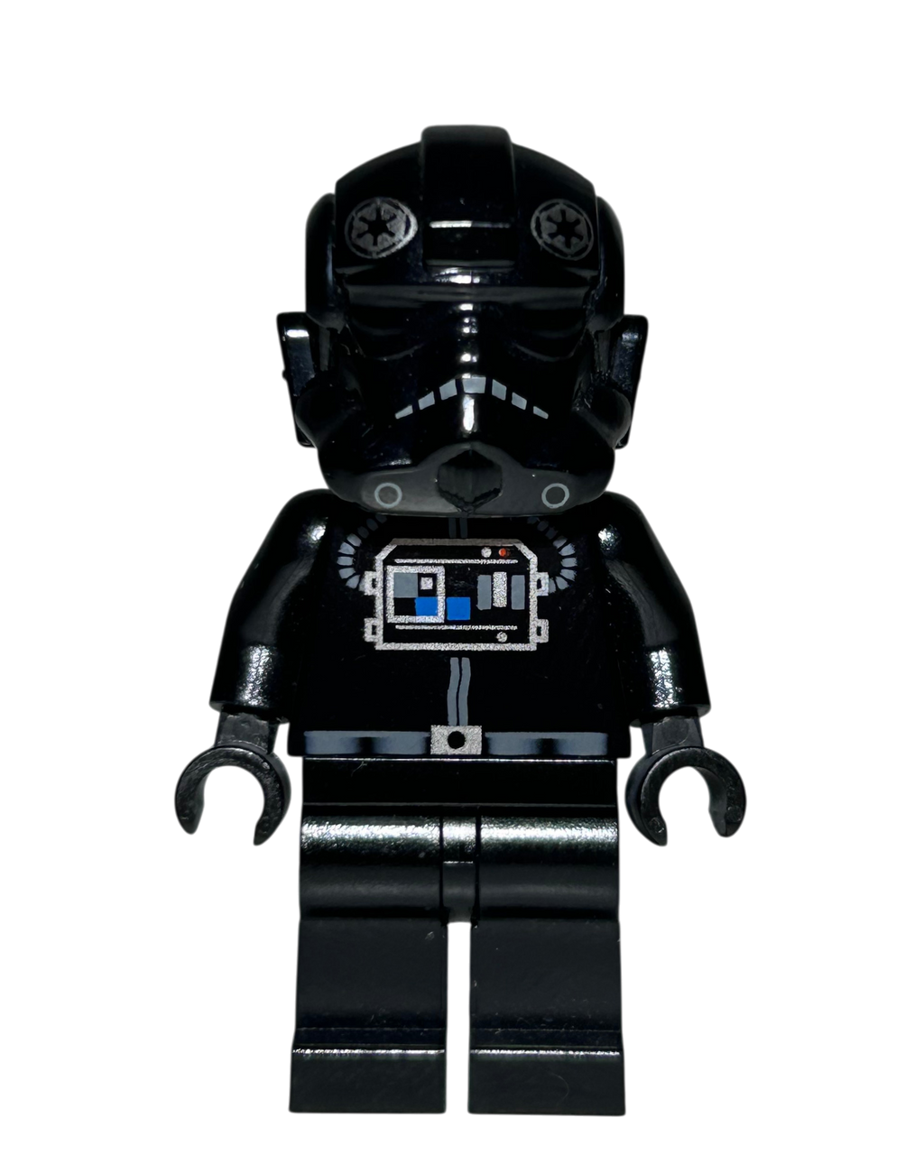 Imperial TIE Defender Pilot SW0268 LEGO Star Wars Minifigur 2010 Vorderansicht brick2d2