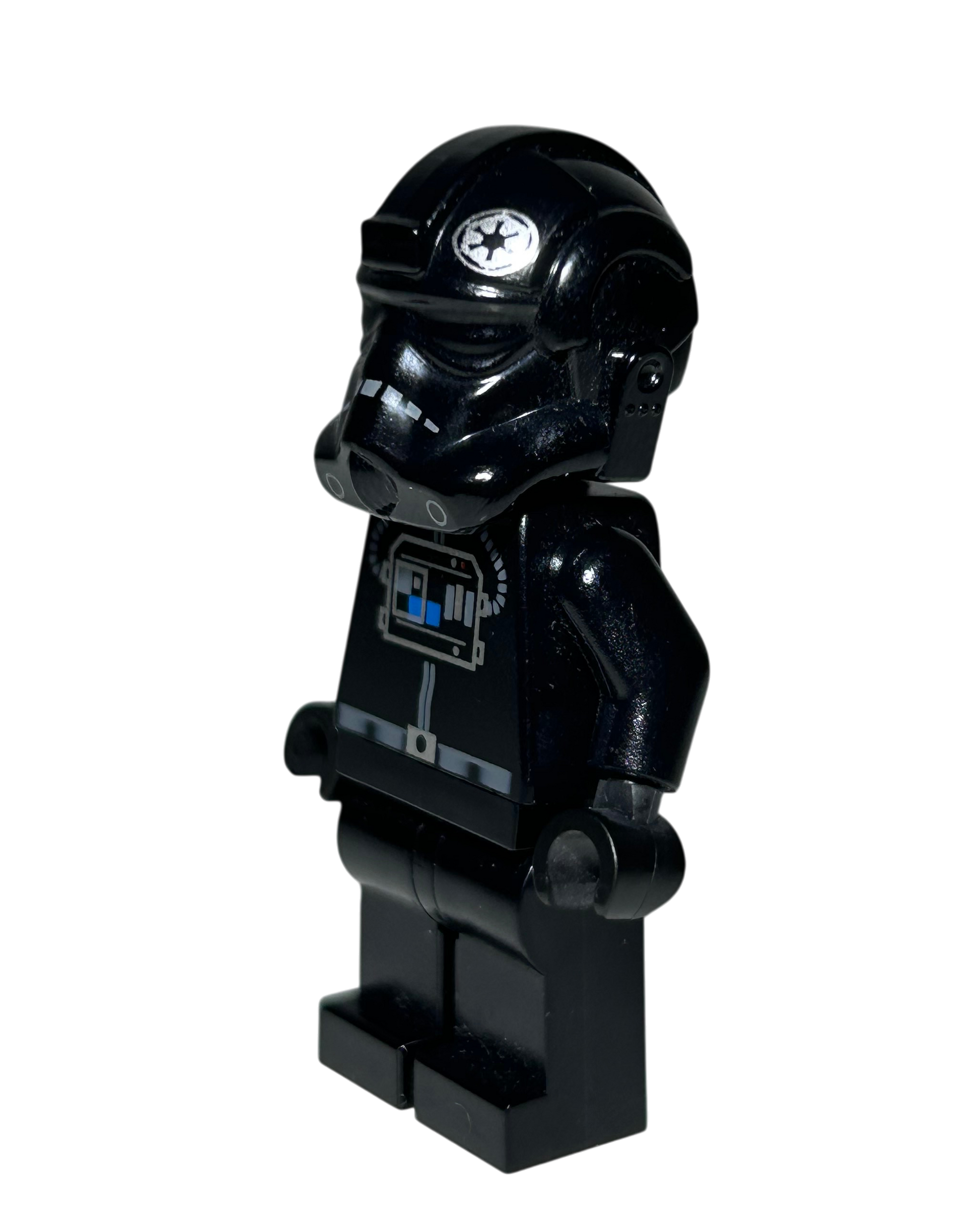Imperial TIE Defender Pilot SW0268 LEGO Star Wars Minifigur 2010 Seitenansicht rechts brick2d2