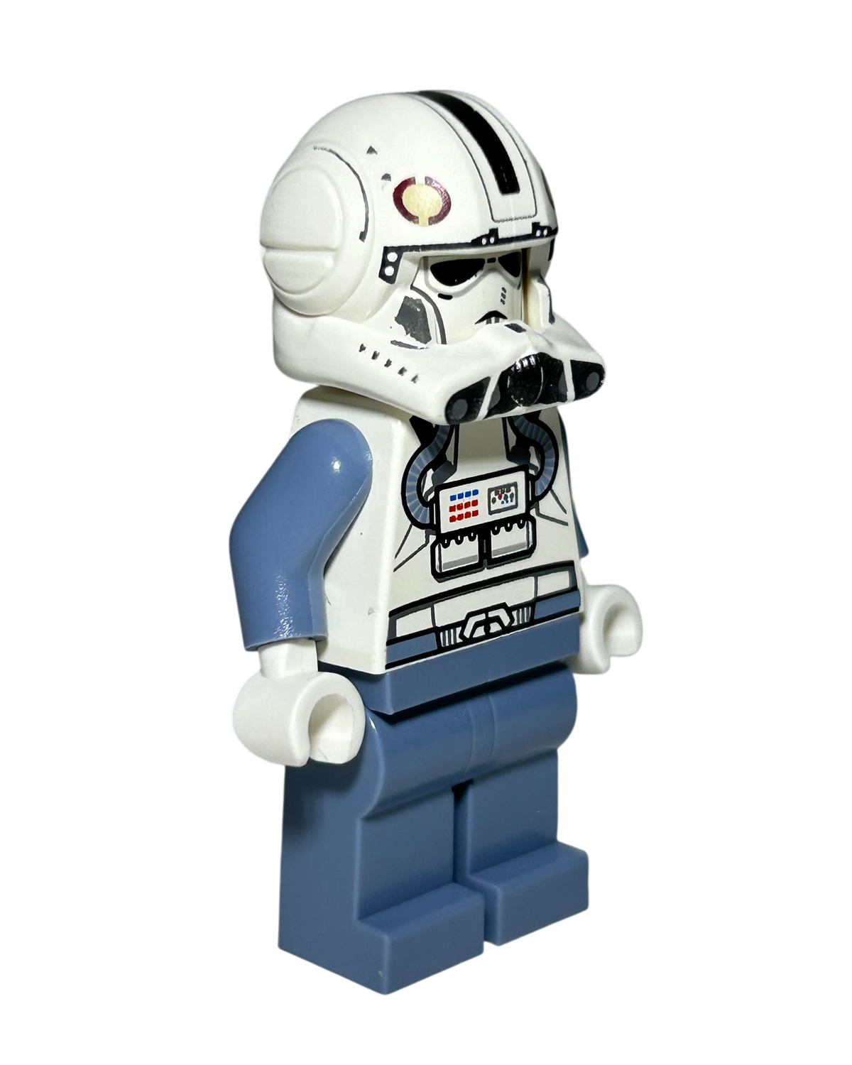 Clone Trooper V-wing Pilot Phase 2 SW0281 LEGO Star Wars Minifigur Seitenansicht links brick2d2