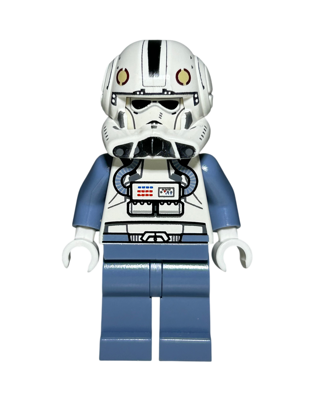 Clone Trooper V-wing Pilot Phase 2 SW0281 LEGO Star Wars Minifigur Vorderansicht brick2d2
