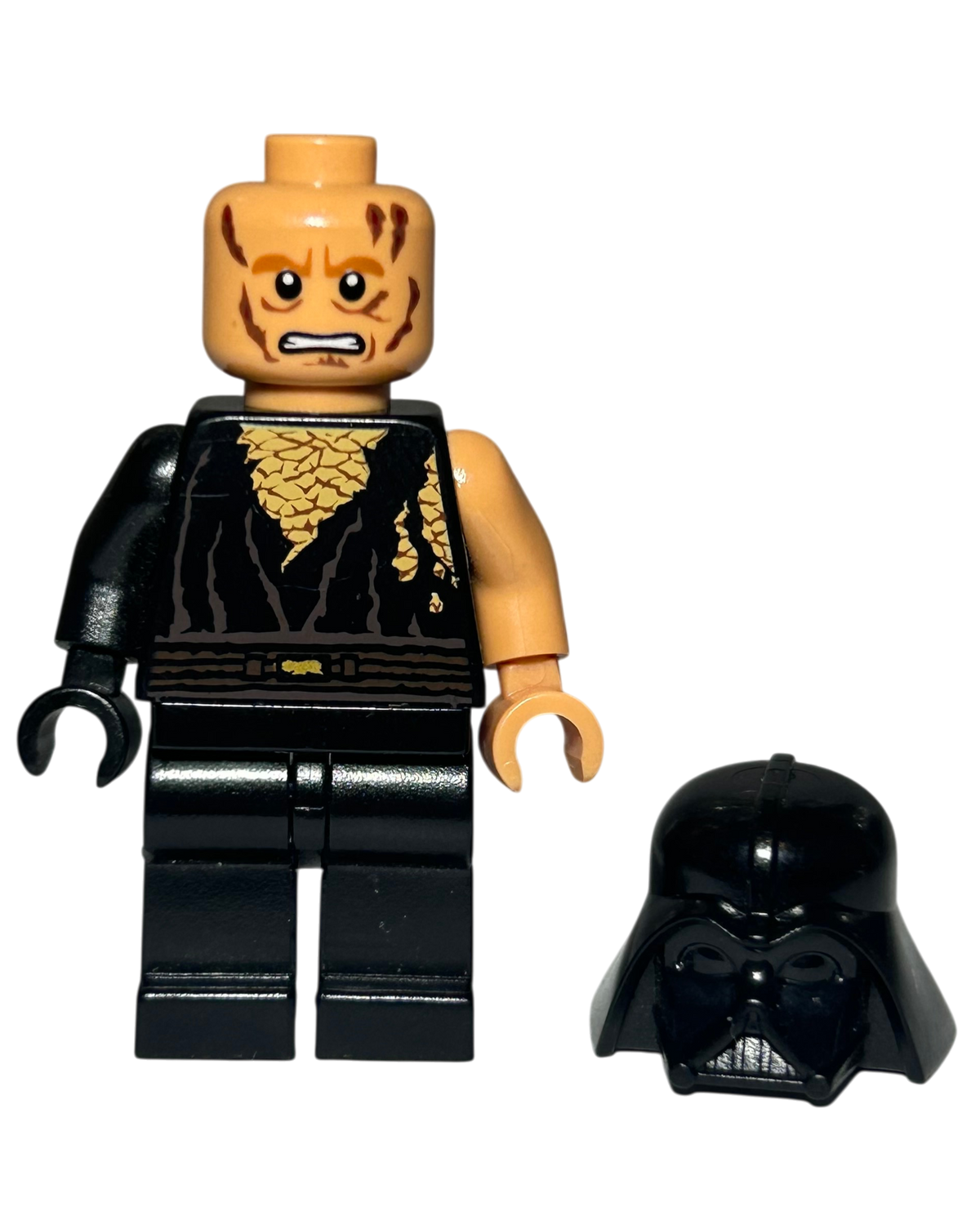 LEGO Star Wars Minifigur Anakin Skywalker Darth Vader SW0283 Vorderansicht – Brick2D2