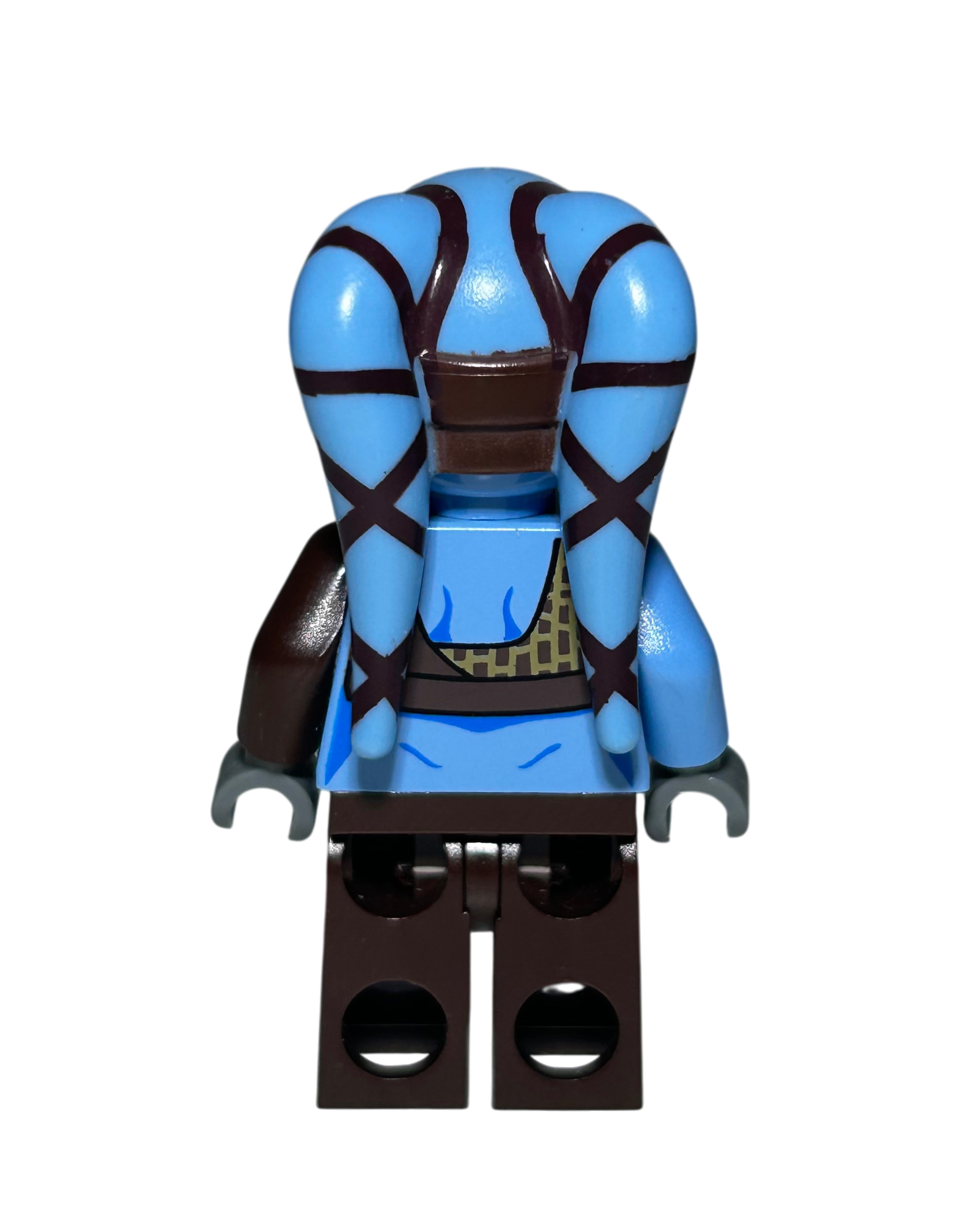 Aayla Secura SW0284 Clone Wars LEGO Star Wars Minifigur Rückansicht brick2d2