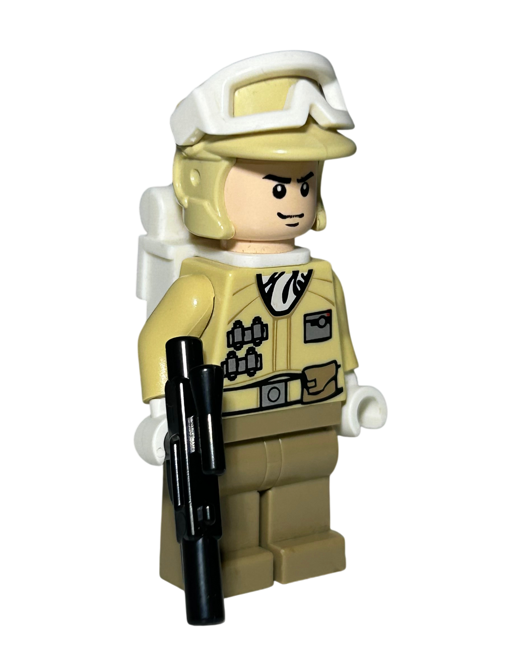 Lego Star Wars Minifigur Hoth Rebel Trooper SW0291 Seitenansicht links brick2d2