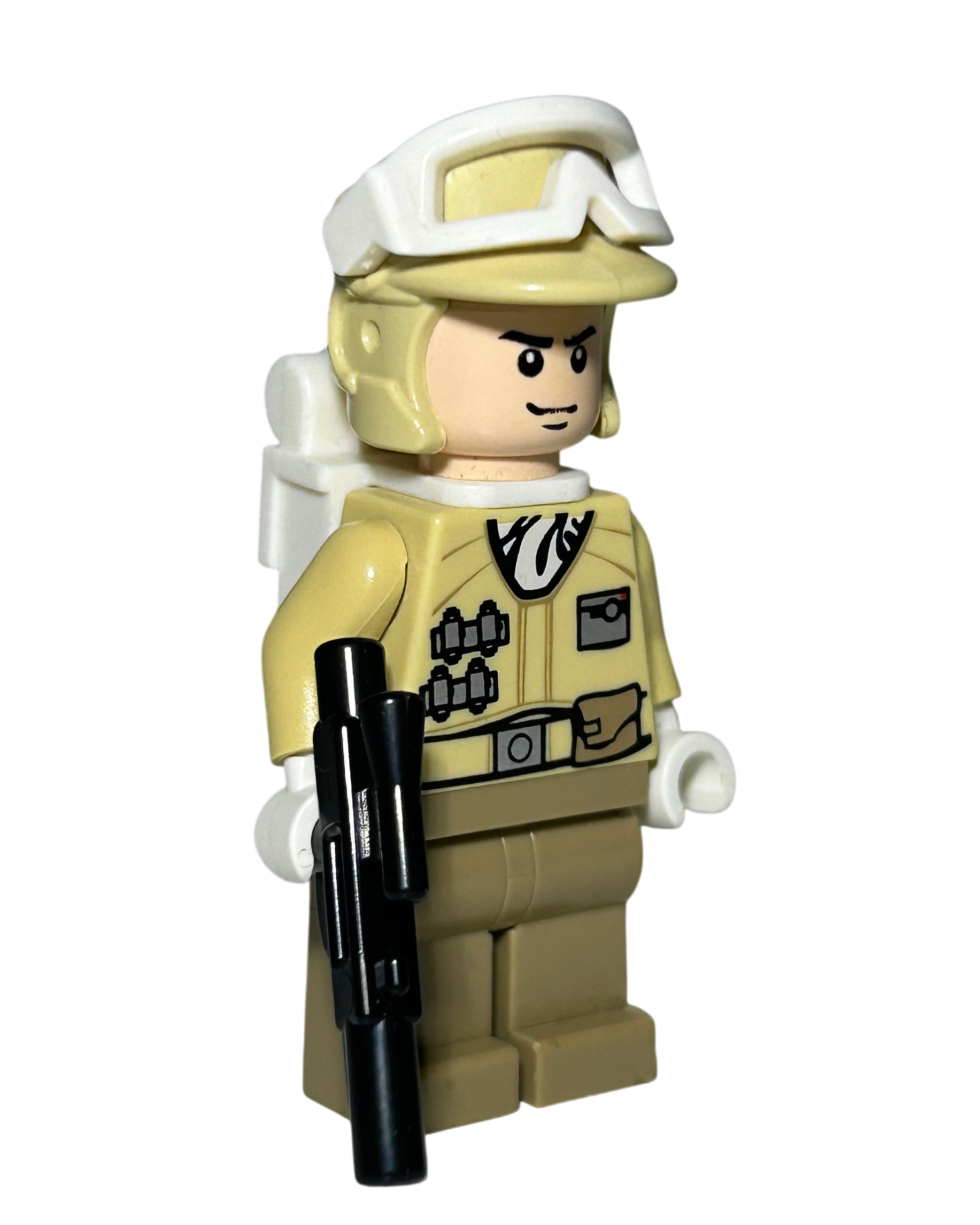 Lego Star Wars Minifigur Hoth Rebel Trooper SW0291 Seitenansicht links brick2d2