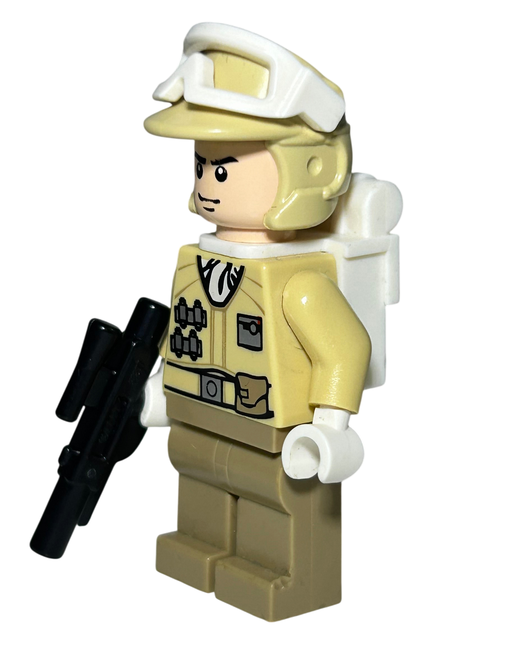 Lego Star Wars Minifigur Hoth Rebel Trooper SW0291 Seitenansicht rechts brick2d2