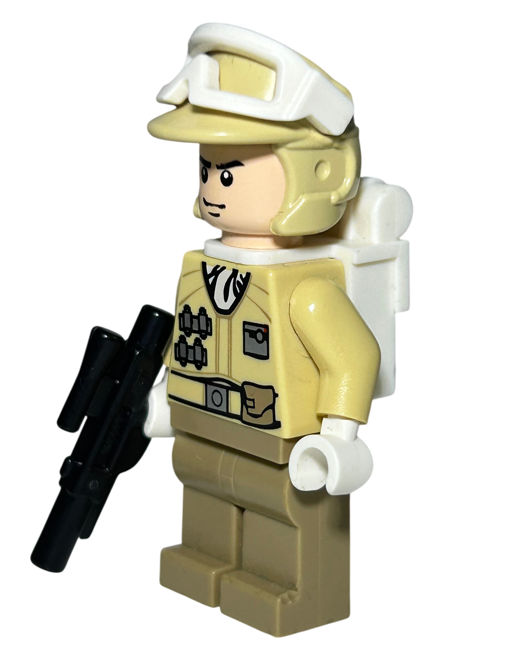 Lego Star Wars Minifigur Hoth Rebel Trooper SW0291 Seitenansicht rechts brick2d2