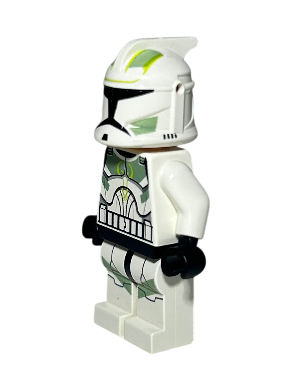 Phase 1 Horn Company Clone Trooper SW0298 LEGO Star Wars Minifigur Seitenansicht rechts brick2d2