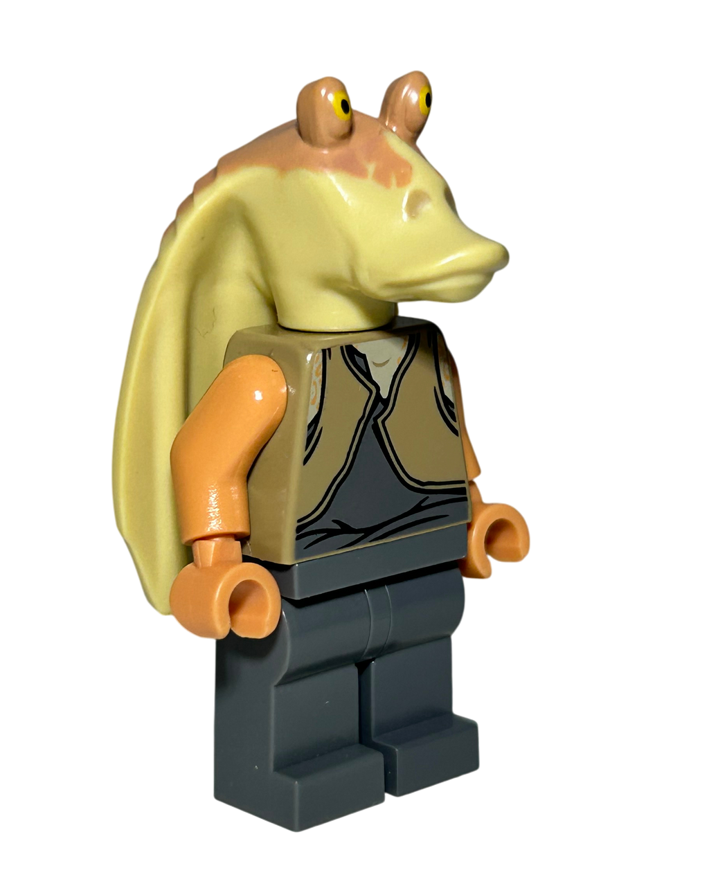 Jar Jar Binks SW0301 LEGO Star Wars Minifigur Seitenansicht links brick2d2