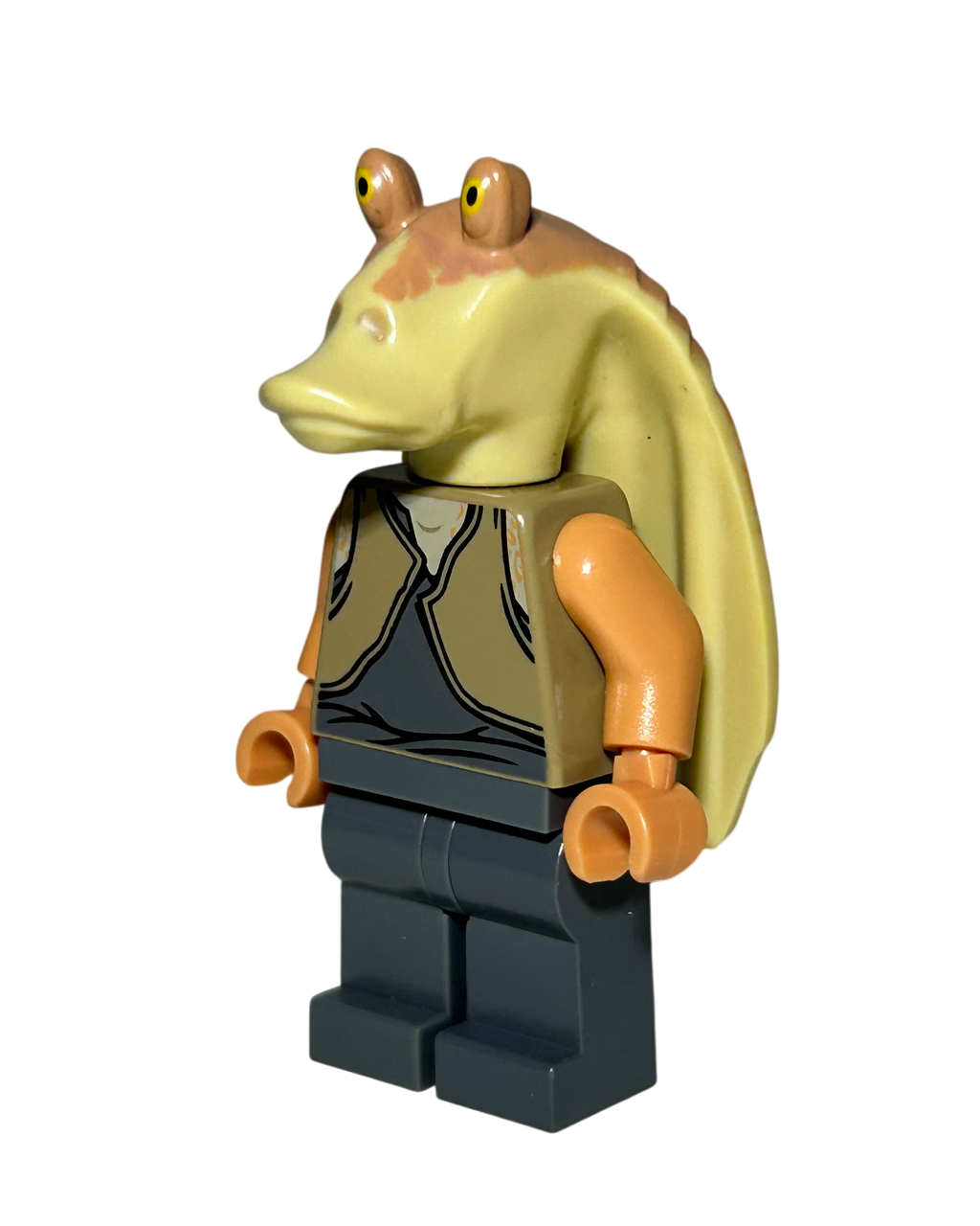 Jar Jar Binks SW0301 LEGO Star Wars Minifigur Seitenansicht rechts brick2d2