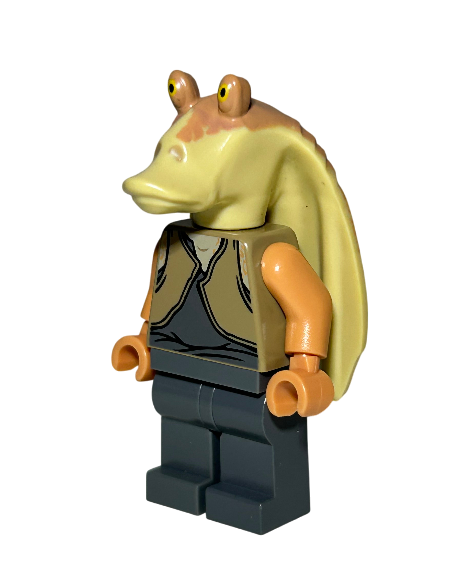 Jar Jar Binks SW0301 LEGO Star Wars Minifigur Seitenansicht rechts brick2d2