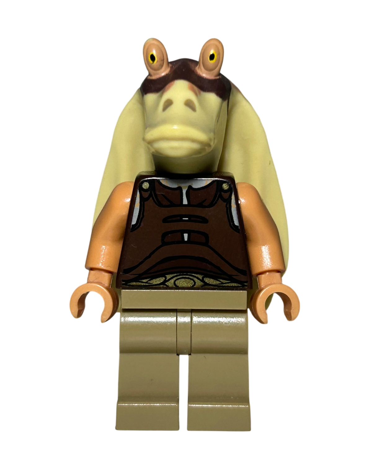 Gungan Soldat SW0302 LEGO Star Wars Minifigur Vorderansicht brick2d2