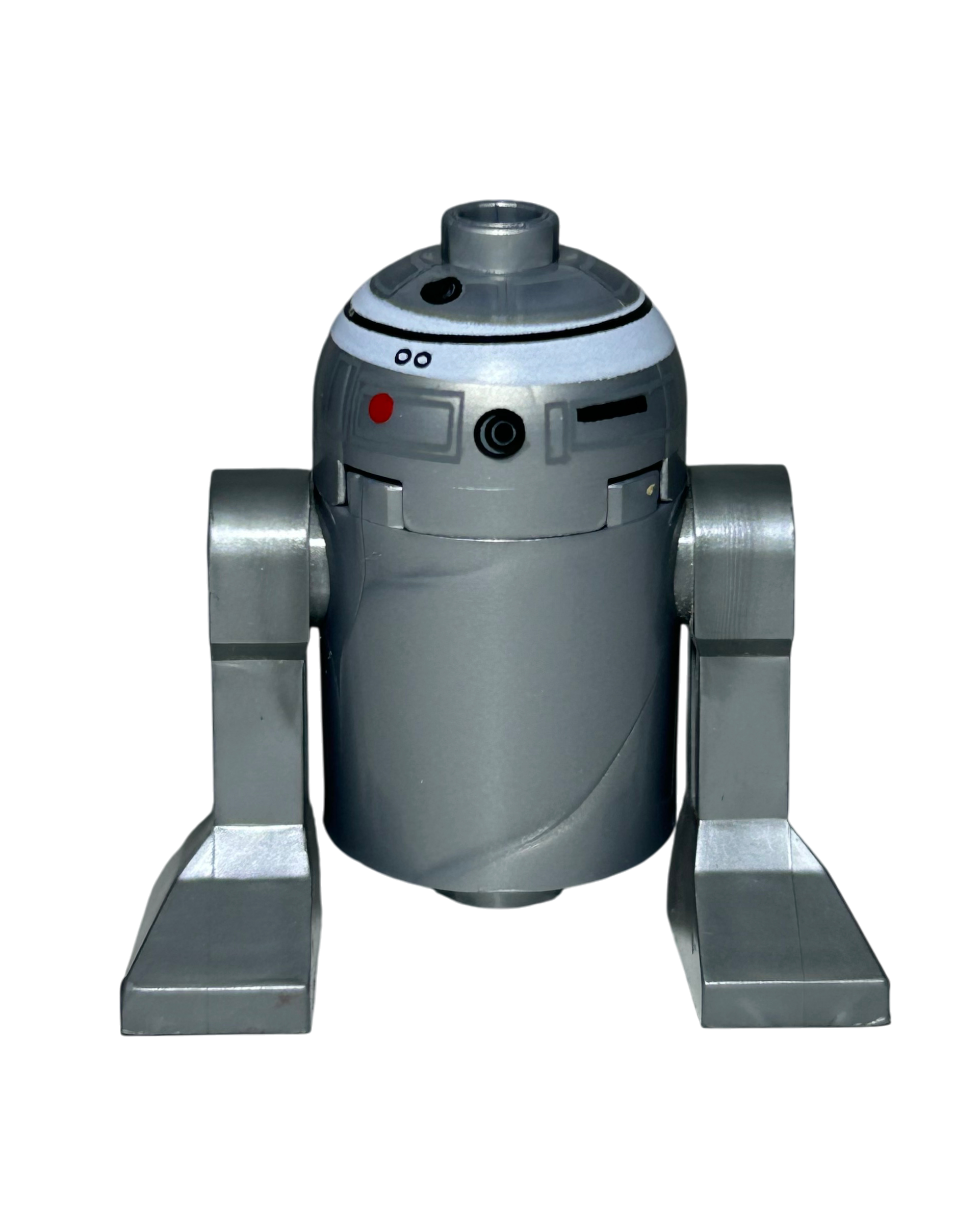 Astromech Droide R2 Q2 SW0303 LEGO Star Wars Minifigur Rückansicht brick2d2