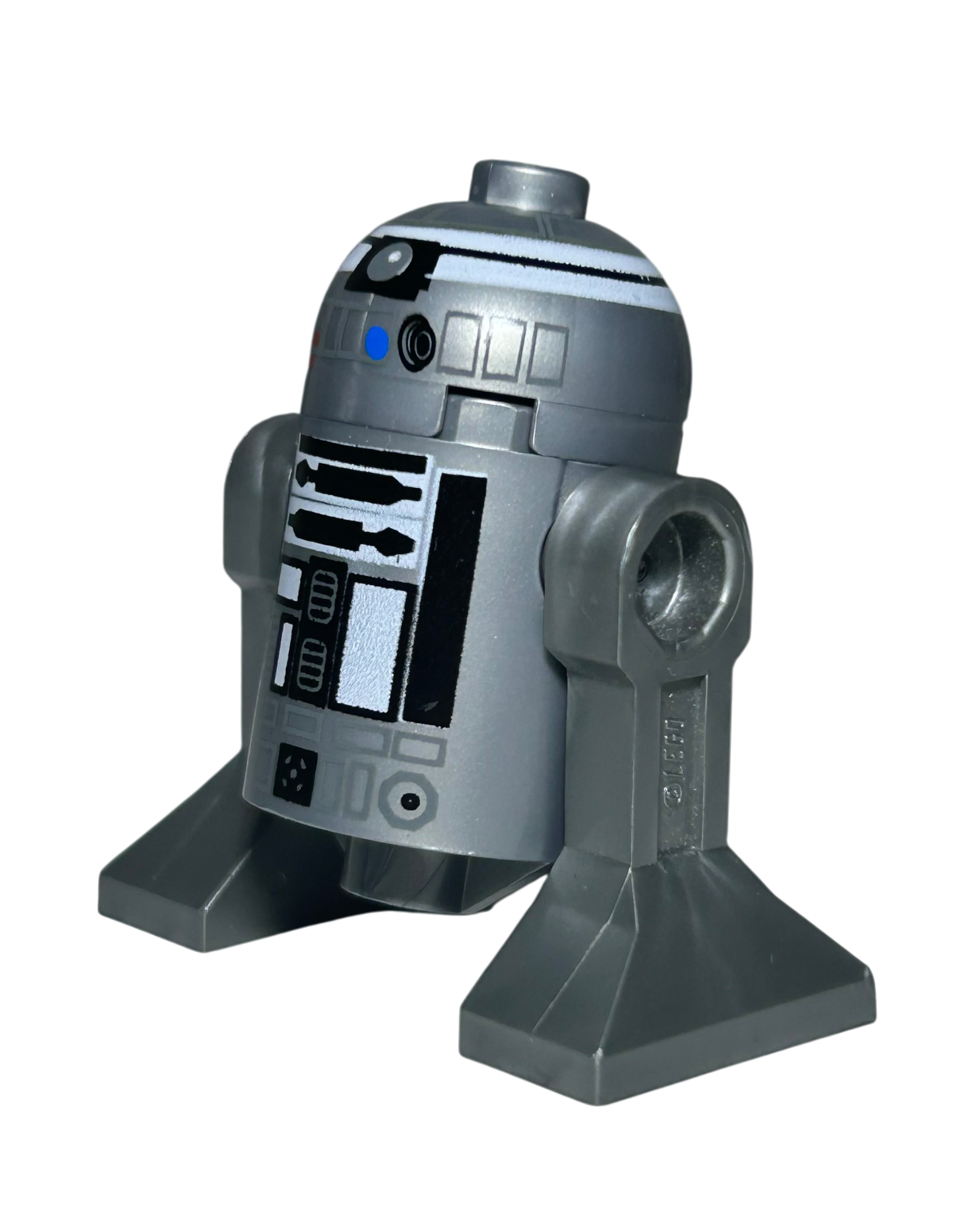 Astromech Droide R2 Q2 SW0303 LEGO Star Wars Minifigur Seitenansicht rechts brick2d2