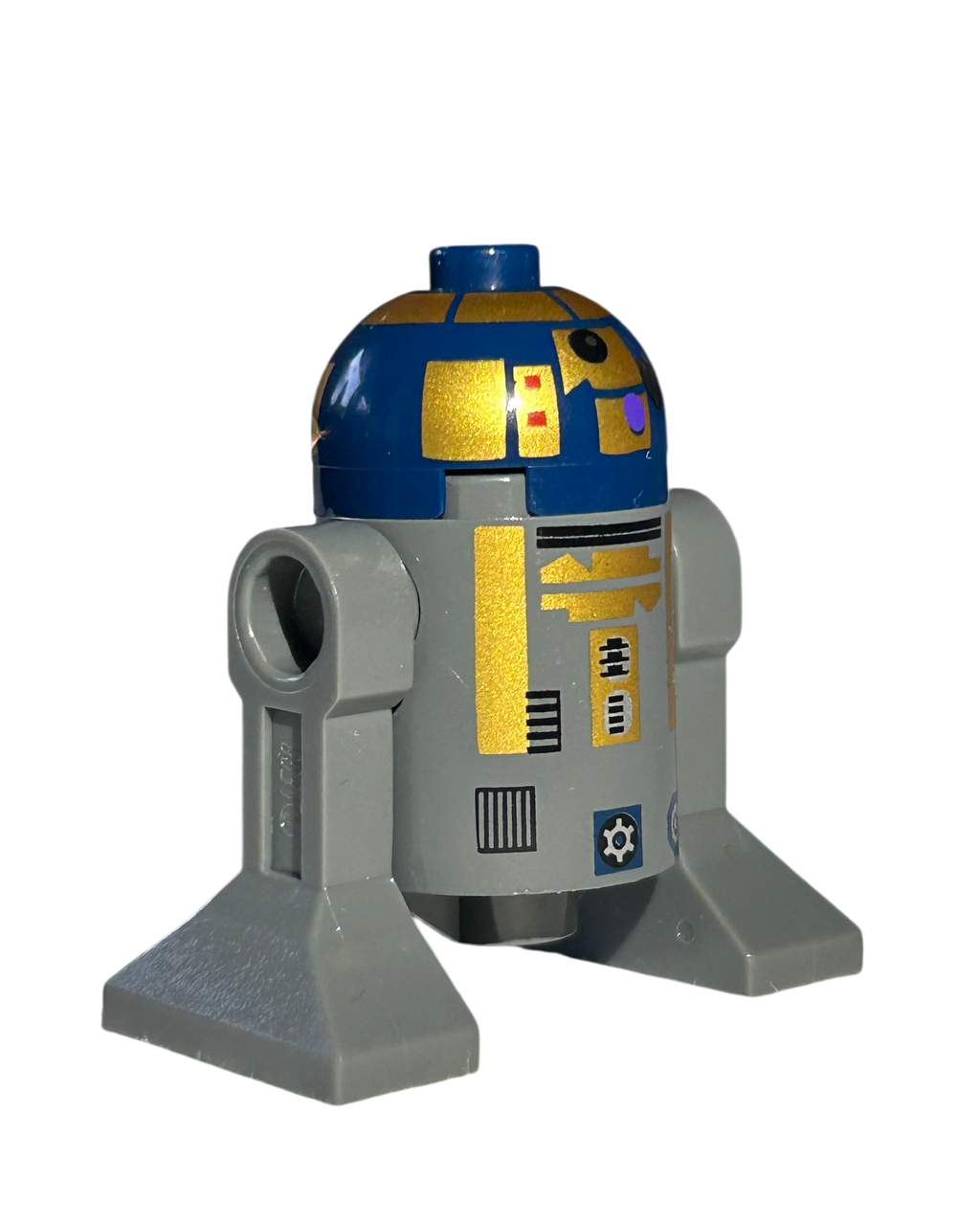 Lego Star Wars Minifigur Astromech Droid R8 B7 SW0313 Seitenansicht links brick2d2
