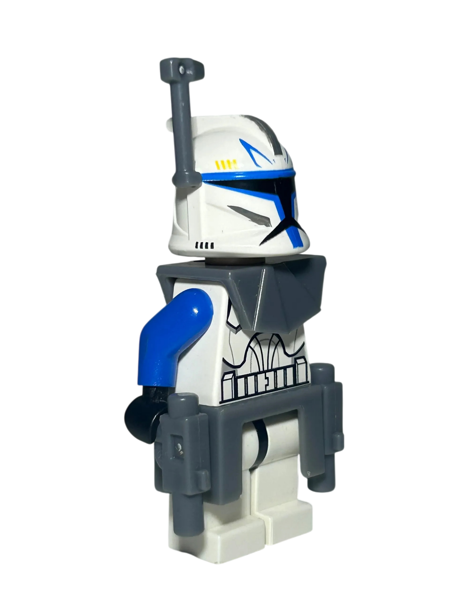 Clone Captain Rex SW0314 LEGO Star Wars Minifigur Phase 1 Seitenansicht links brick2d2