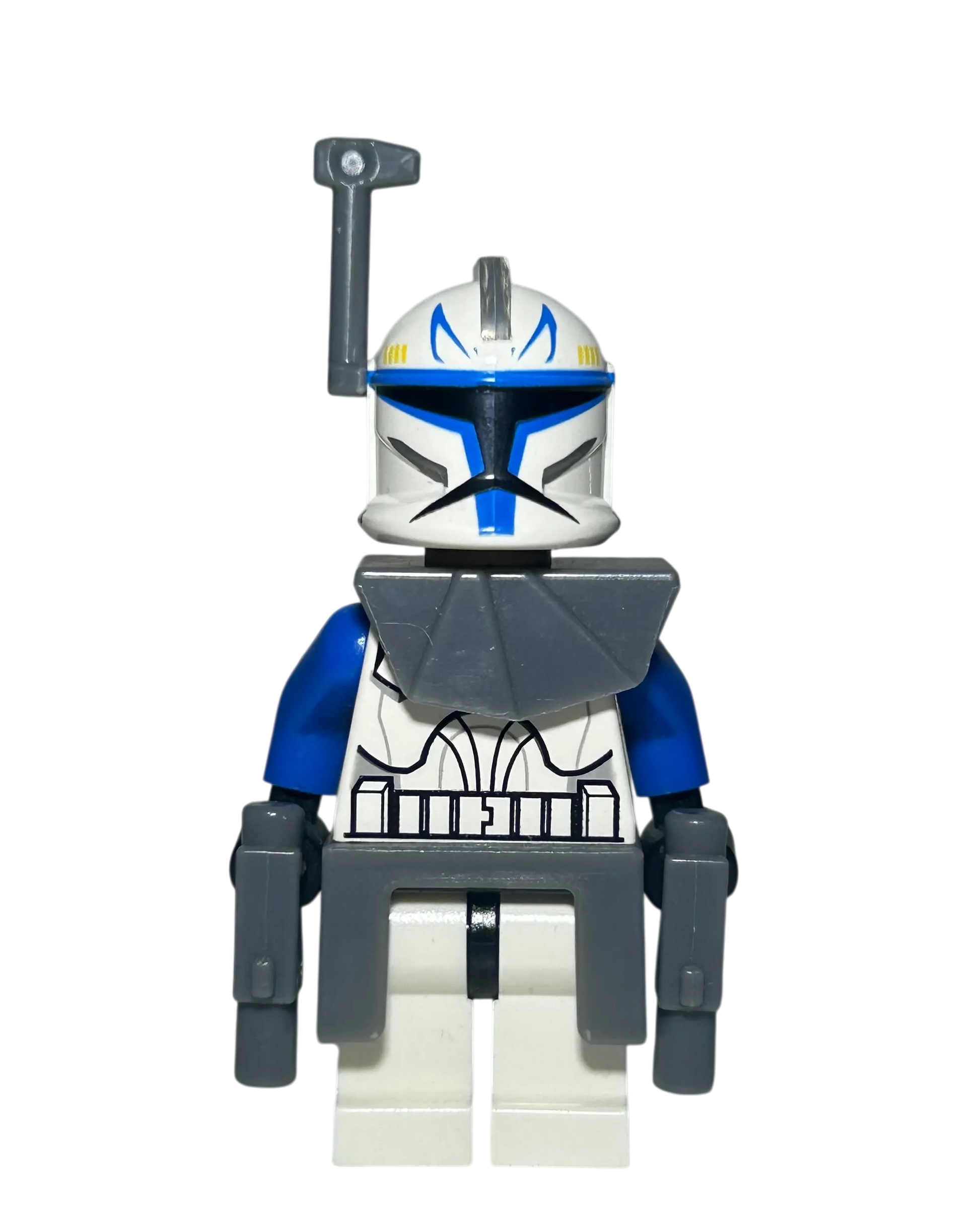 Clone Captain Rex SW0314 LEGO Star Wars Minifigur Phase 1 Vorderansicht brick2d2