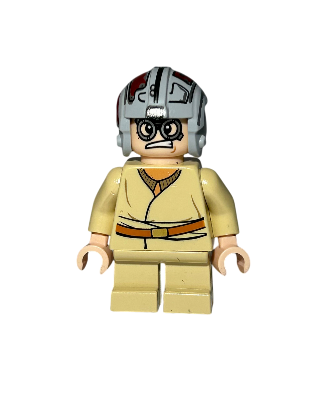 Anakin Skywalker Podracer Outfit SW0327 LEGO Star Wars Minifigur Vorderansicht