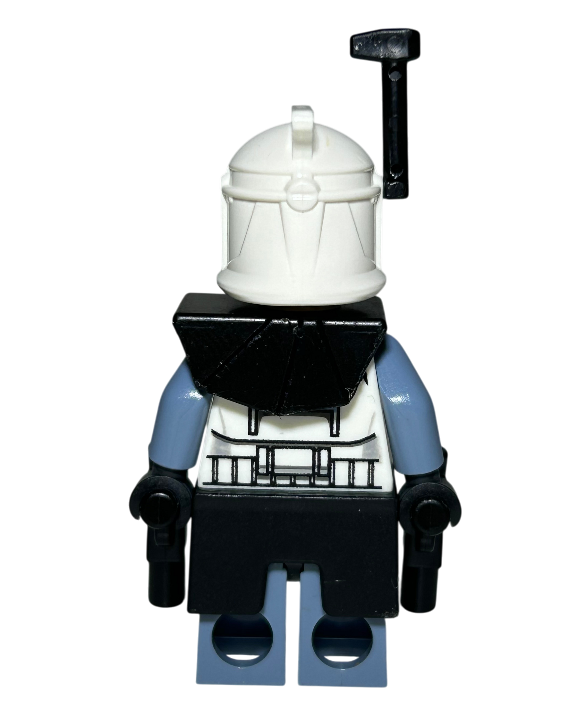 Clone Trooper Commander Wolffe 104th Battalion Wolfpack Phase 1 SW0330 LEGO Star Wars Minifigur Rückansicht brick2d2