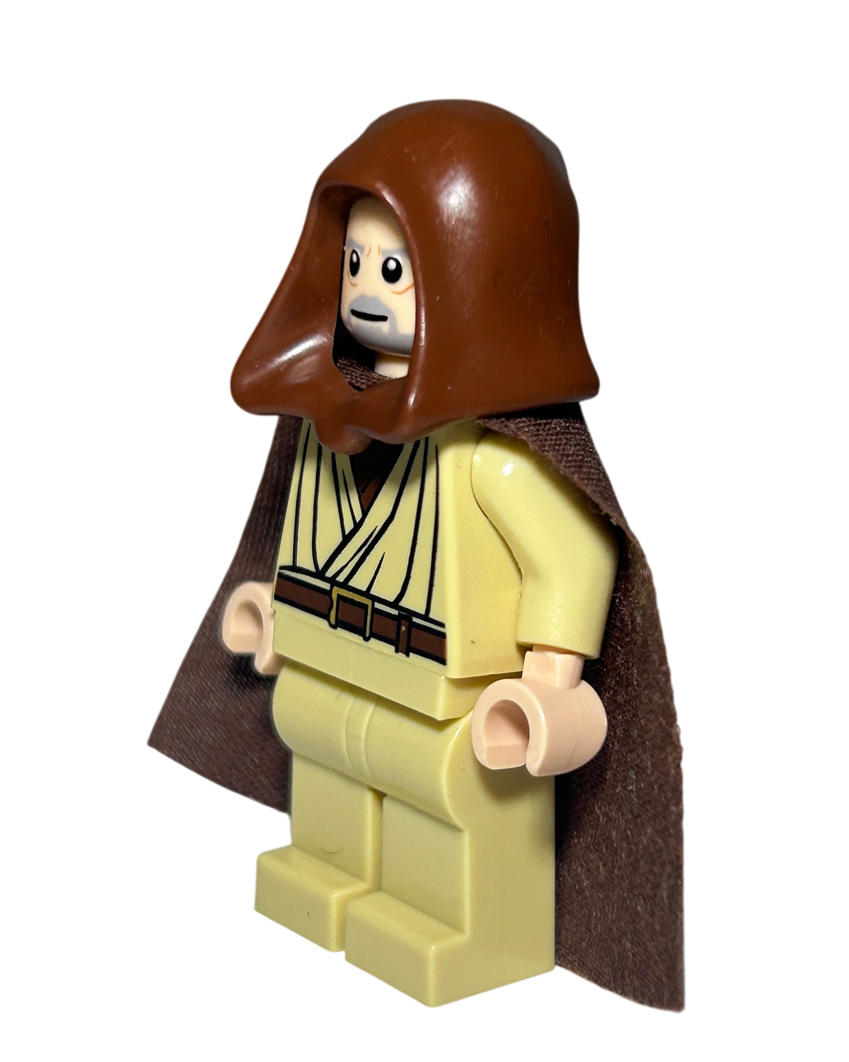 Obi-Wan Kenobi SW0336 LEGO Star Wars Minifigur 2011 Seitenansicht rechts brick2d2