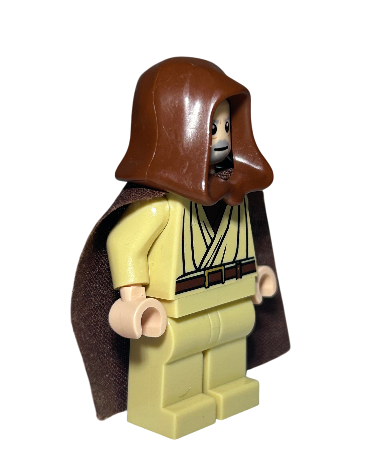Obi-Wan Kenobi SW0336 LEGO Star Wars Minifigur 2011 Seitenansicht links brick2d2