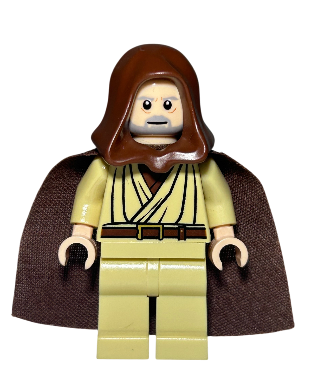 Obi-Wan Kenobi SW0336 LEGO Star Wars Minifigur 2011 Vorderansicht brick2d2