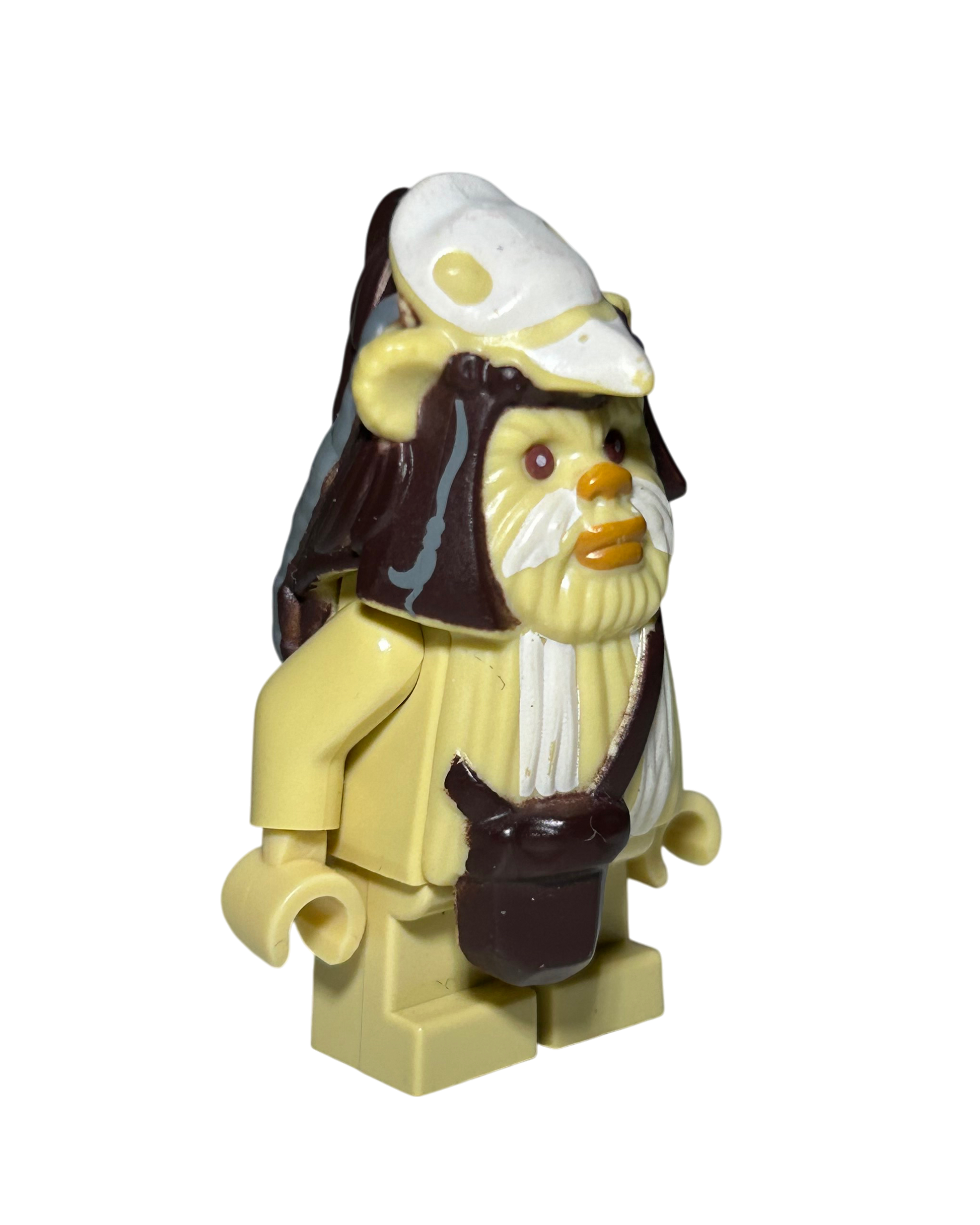 Lego Star Wars Ewok Logray SW0338 Vorderansicht links brick2d2