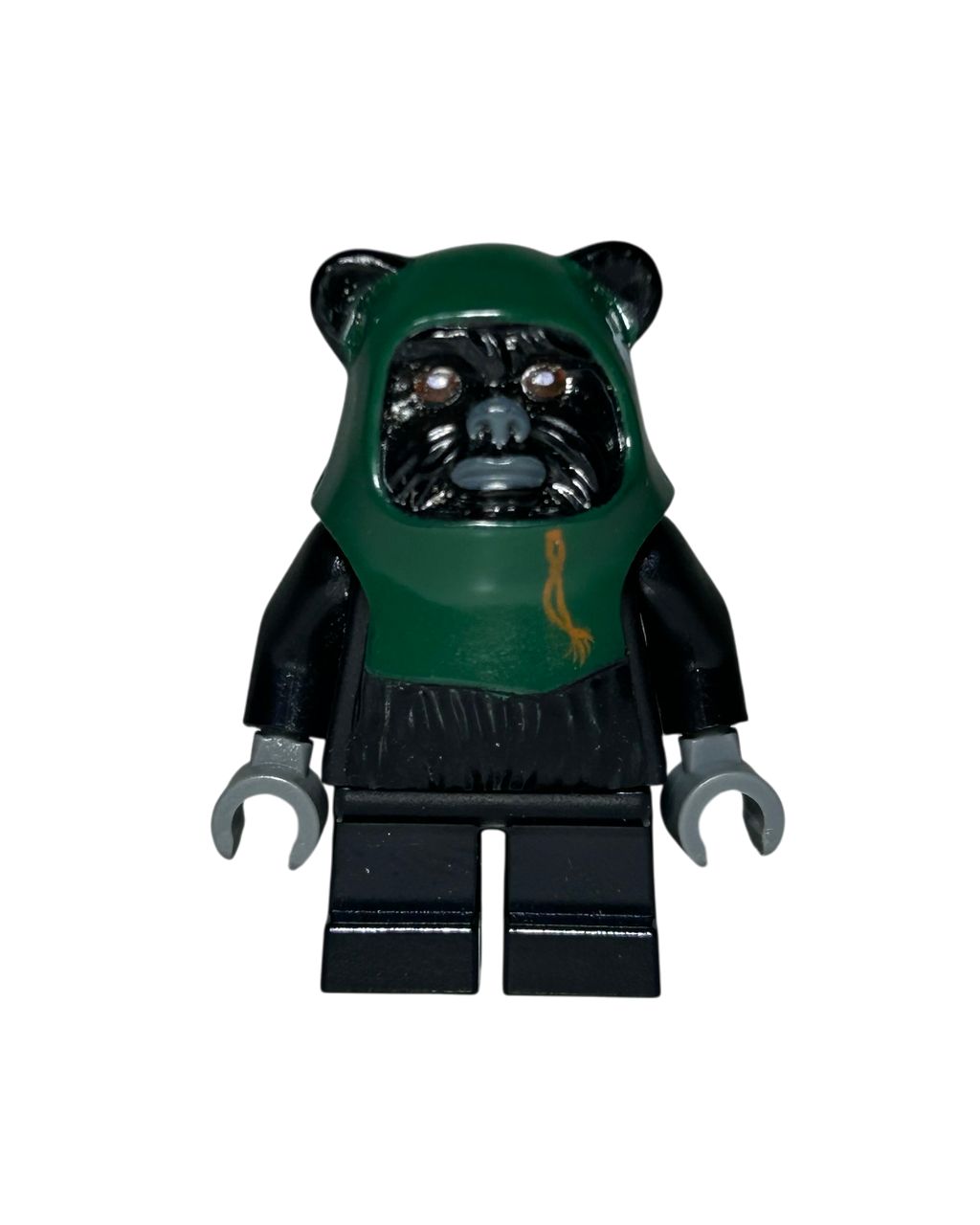 Tokkat Ewok SW0339 LEGO Star Wars Minifigur Vorderansicht brick2d2